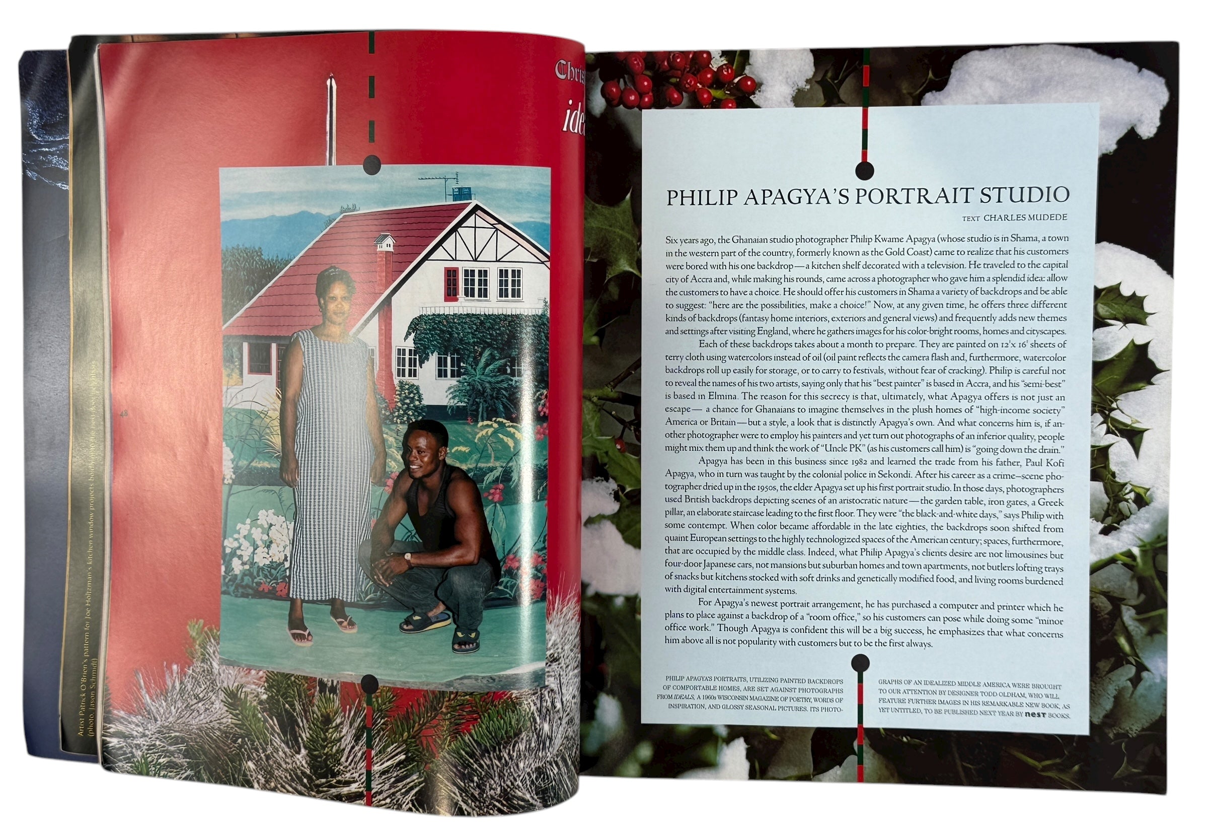 Collectible Nest Magazine Issue #7 (Winter 1999–2000). Bold interiors quarterly edited by Joseph Holtzman. Rare “Free Toy” concept cover.