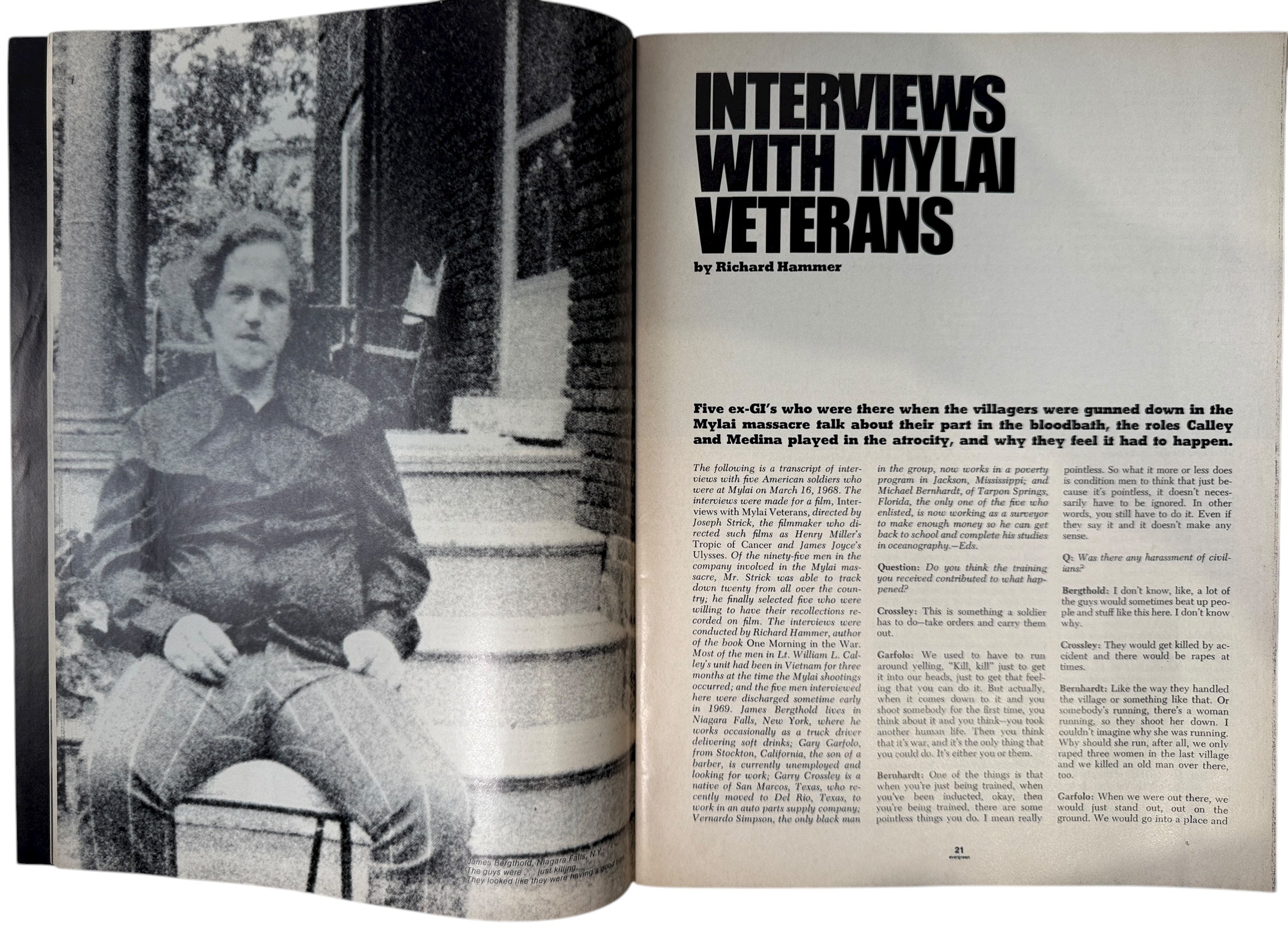 Evergreen Review No. 88 (Apr 1971) – Grove Press counterculture issue with bold cover; vintage literary and art collectible from 1970s avant-garde.