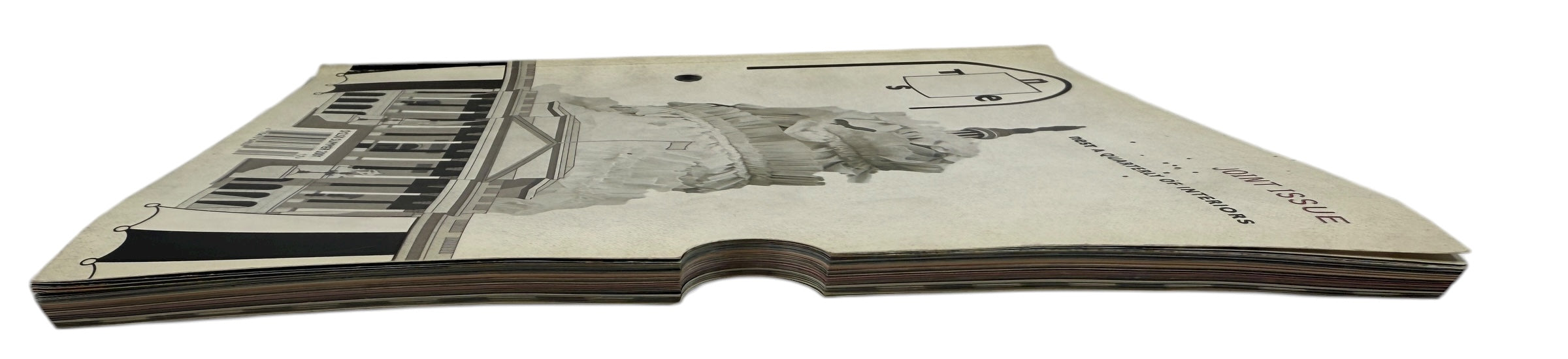 Summer 2001 Nest magazine “Joint Issue” featuring Rei Kawakubo of Comme des Garçons—a rare, collectible avant-garde interiors edition.