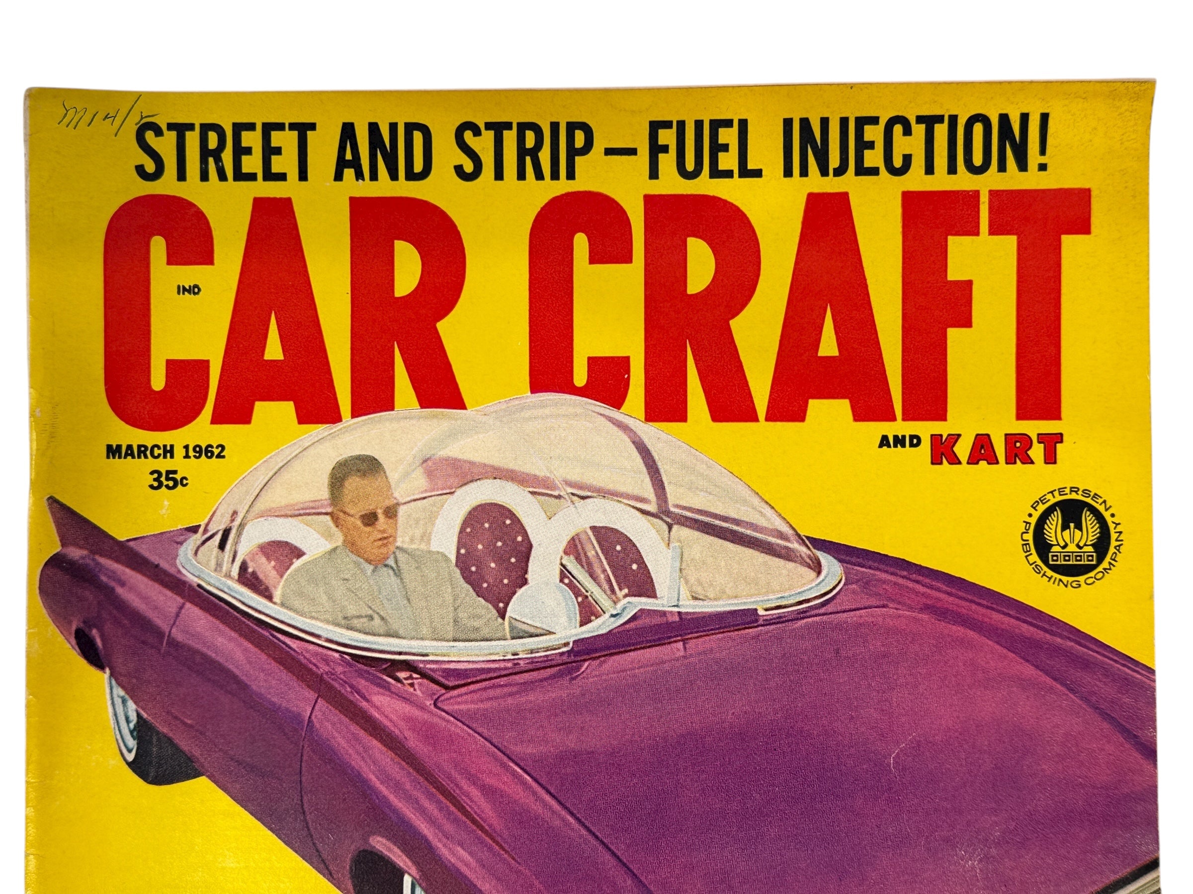 1962 Car Craft magazine featuring Starbird’s Forcasta custom build. Vintage hot-rod, drag racing, and model-car content. Great collectible automotive ephemera.