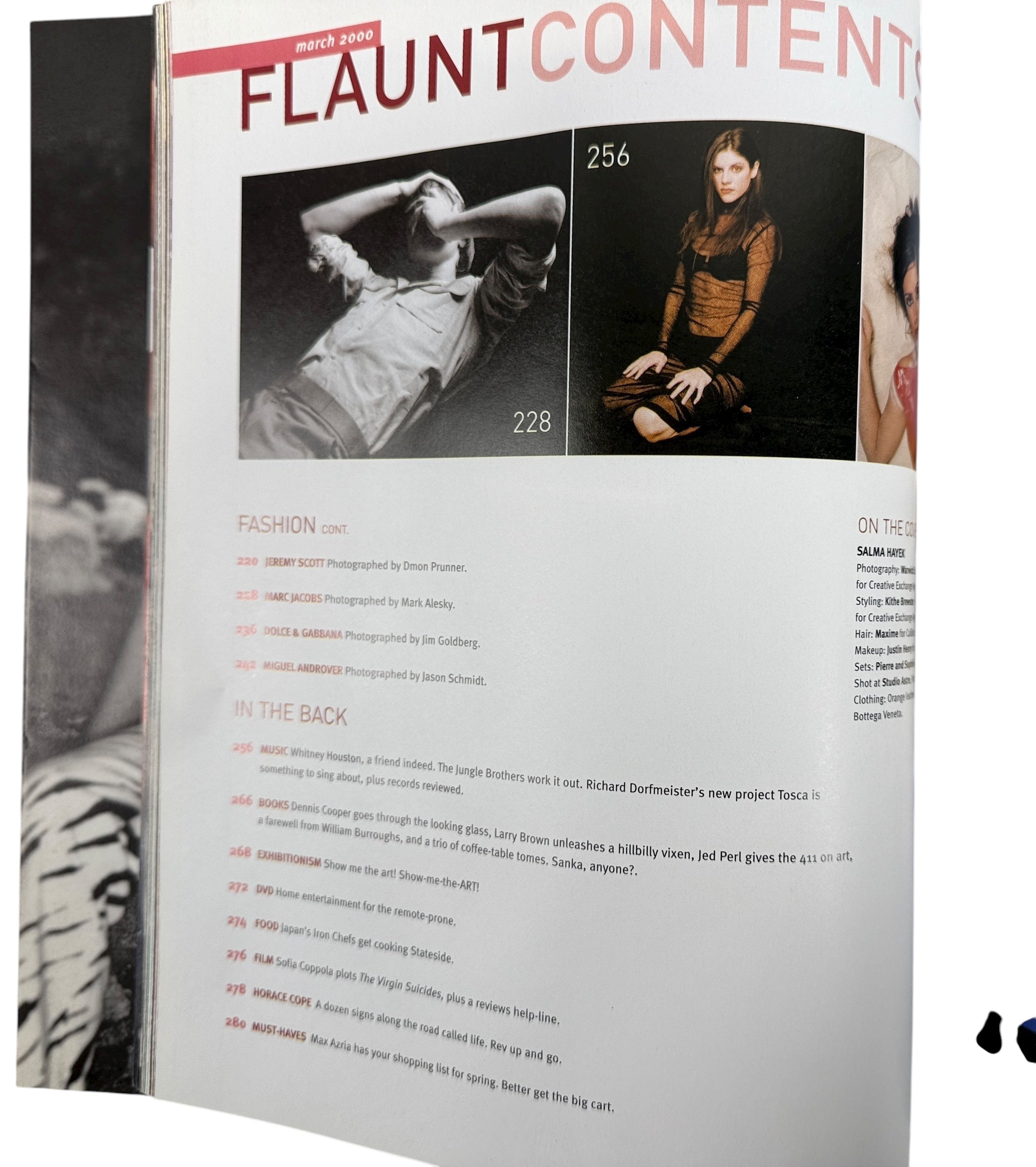 Flaunt Magazine March 2000 – Spring Fashion Issue 12