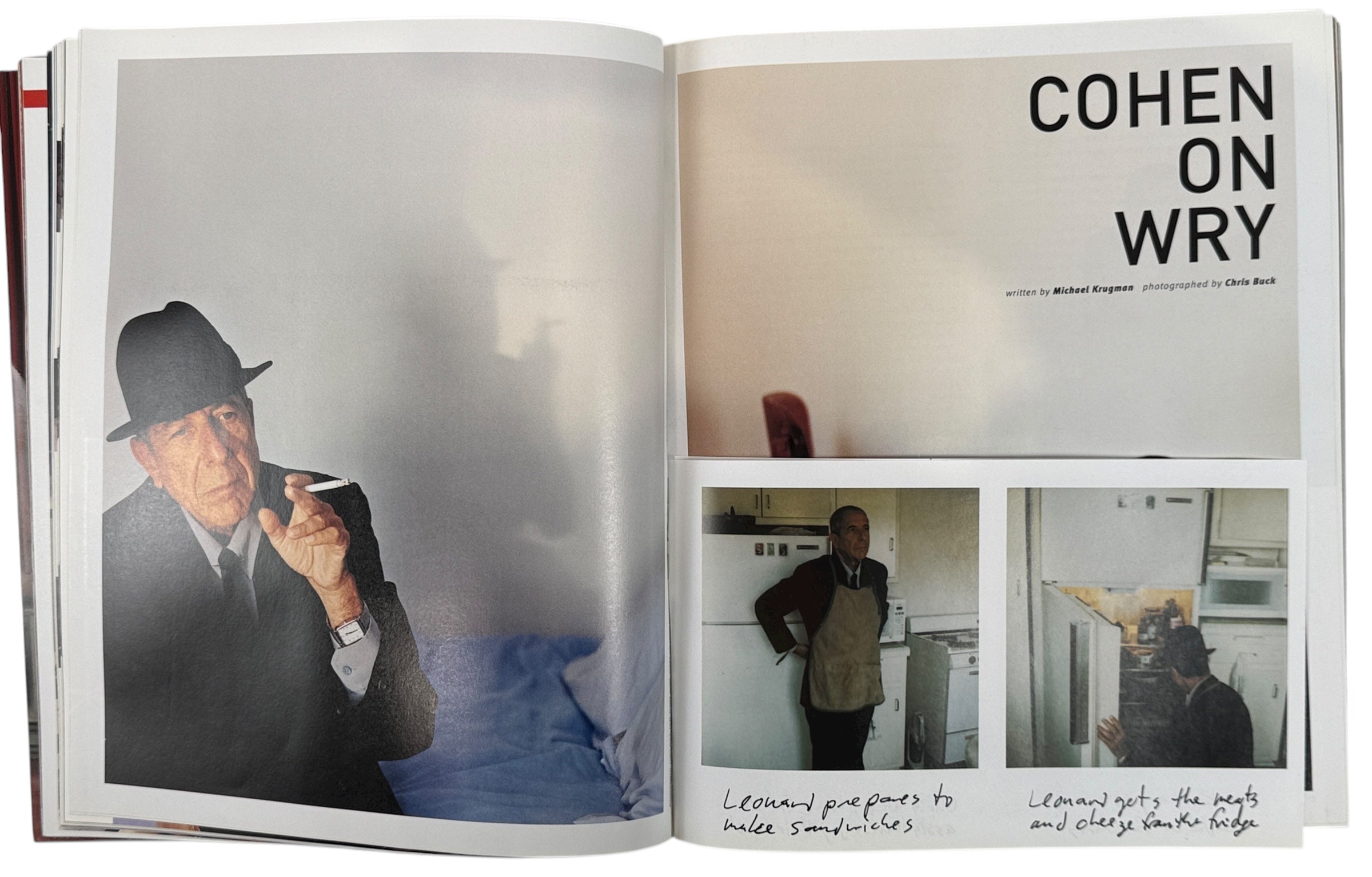 Flaunt Magazine October 2001 – Ben Stiller Cover Peep Show, Leonard Cohen