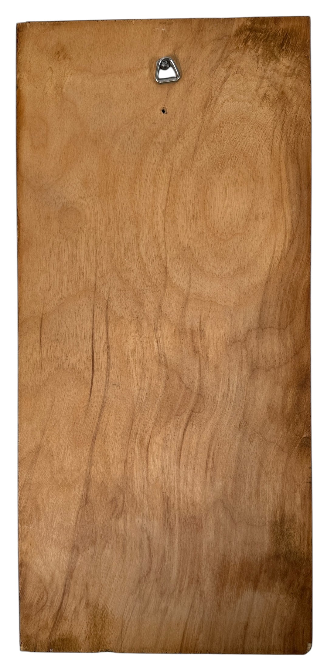 Mid-Century Enamel on Copper Wall Plaque by HEVA – Abstract Figure