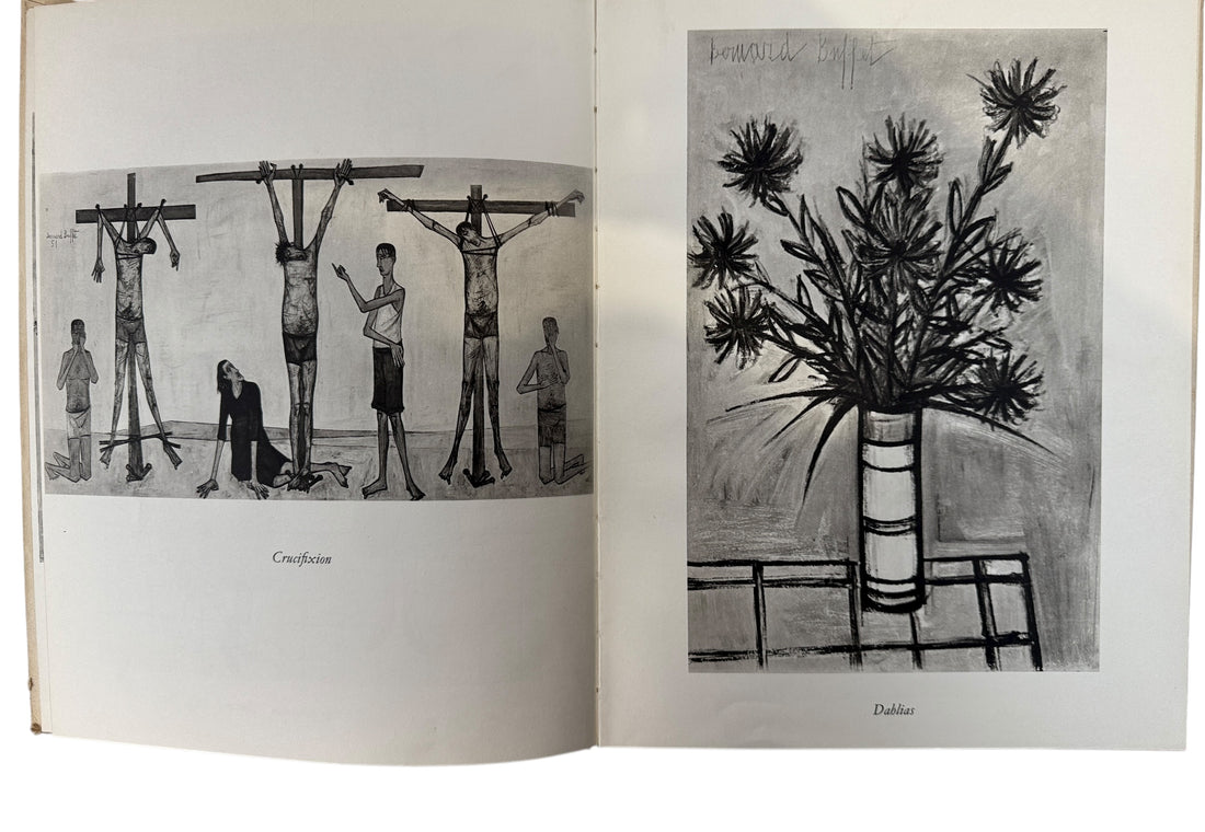 Vintage 1960 Bernard Buffet Art et Style monograph with plates and text by Bergé. Good condition. French art book collectible. Ships from Canada.