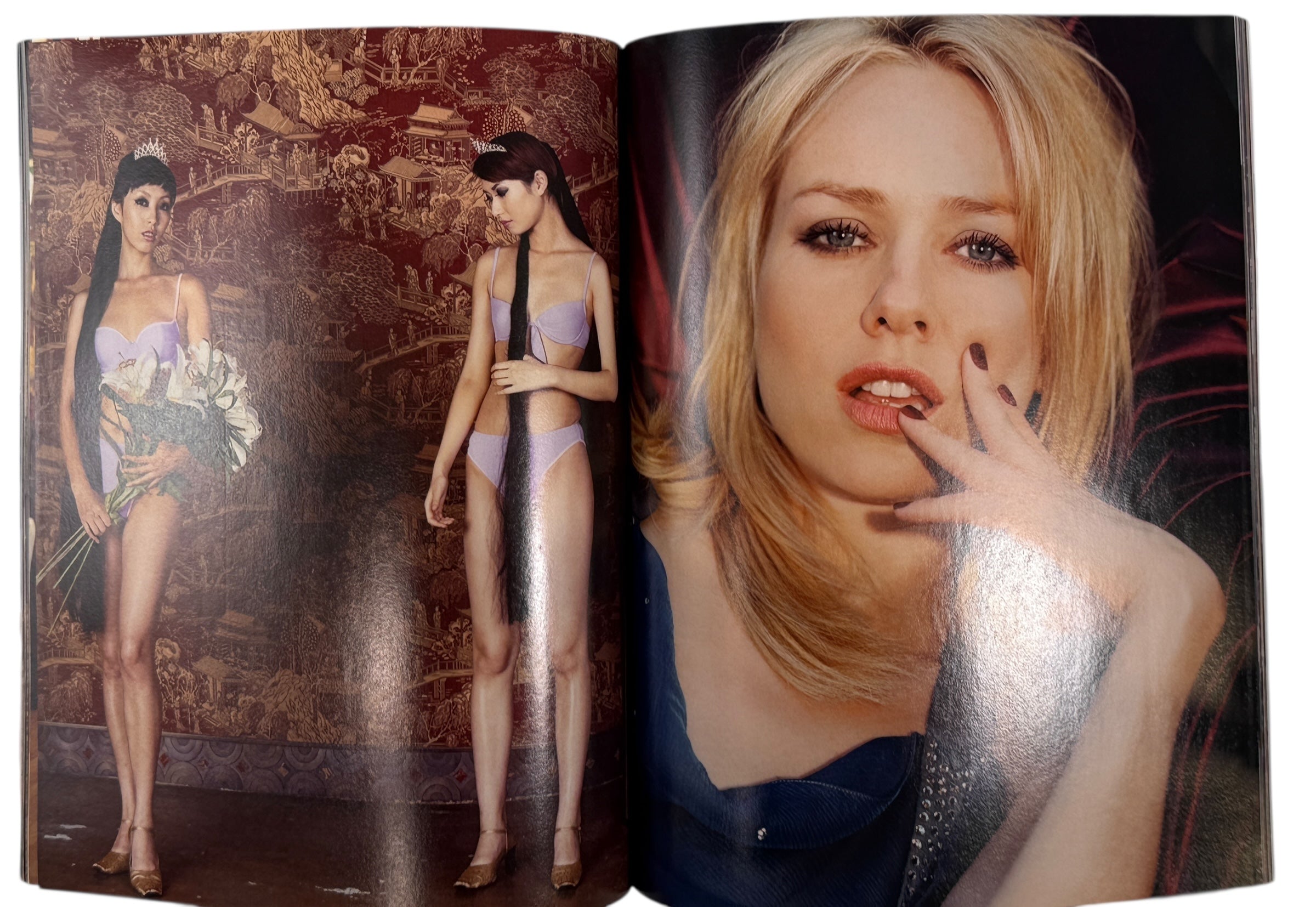 Bettina Rheims photography book published by Reporters sans frontières. 100 striking images supporting press freedom. French softcover edition.