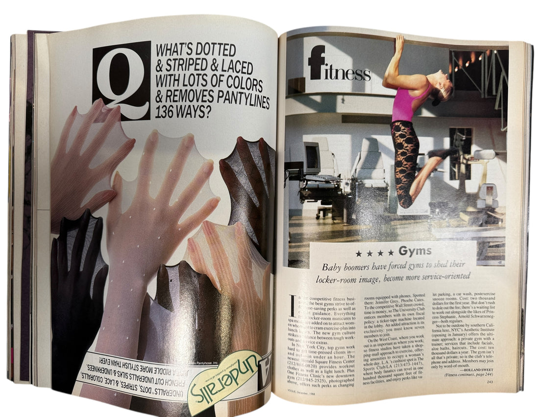 Vogue December 1988, Style on Holiday Issue.