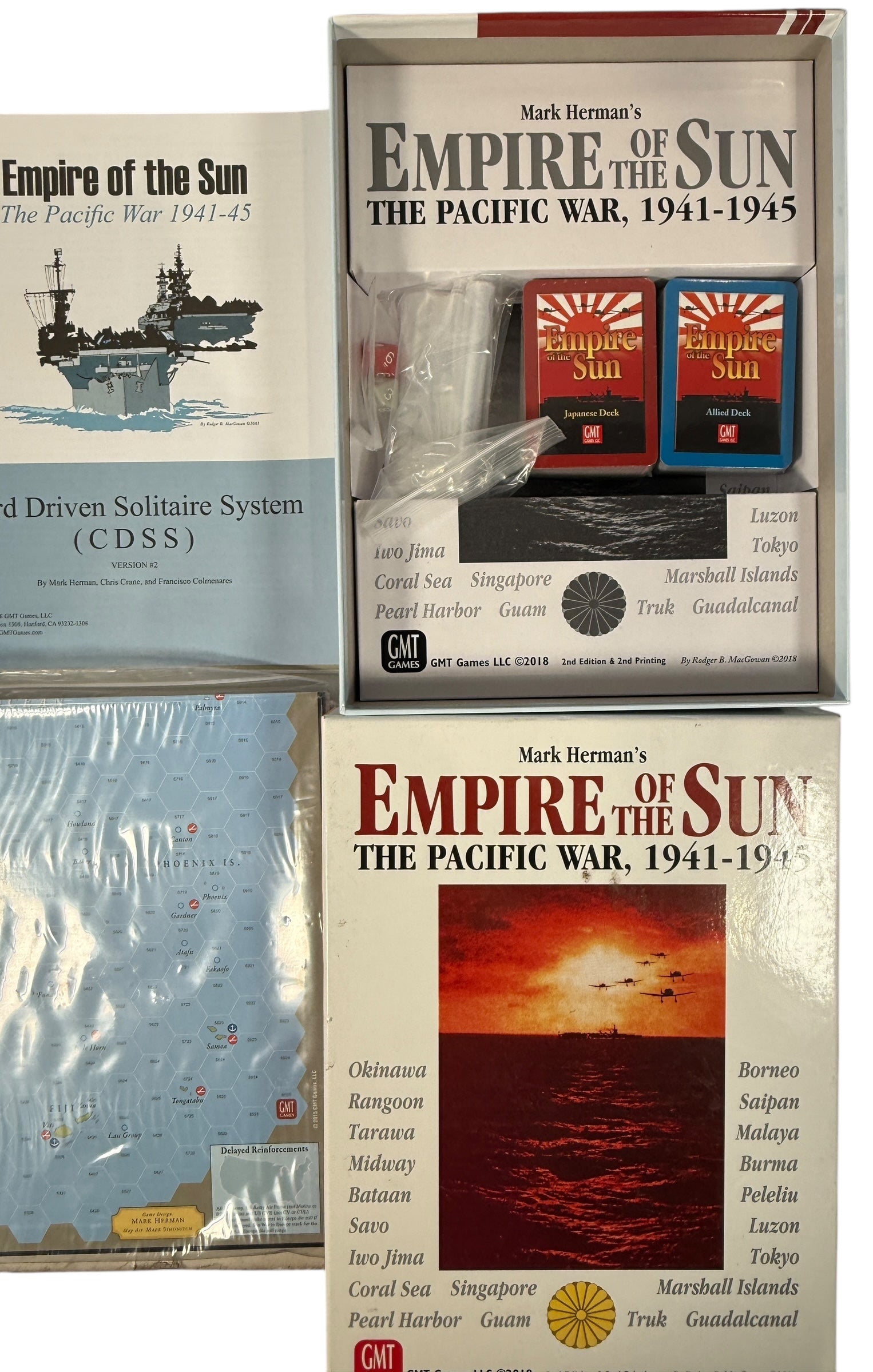 Empire of the Sun Pacific War 1941–1945 GMT Strategy Game