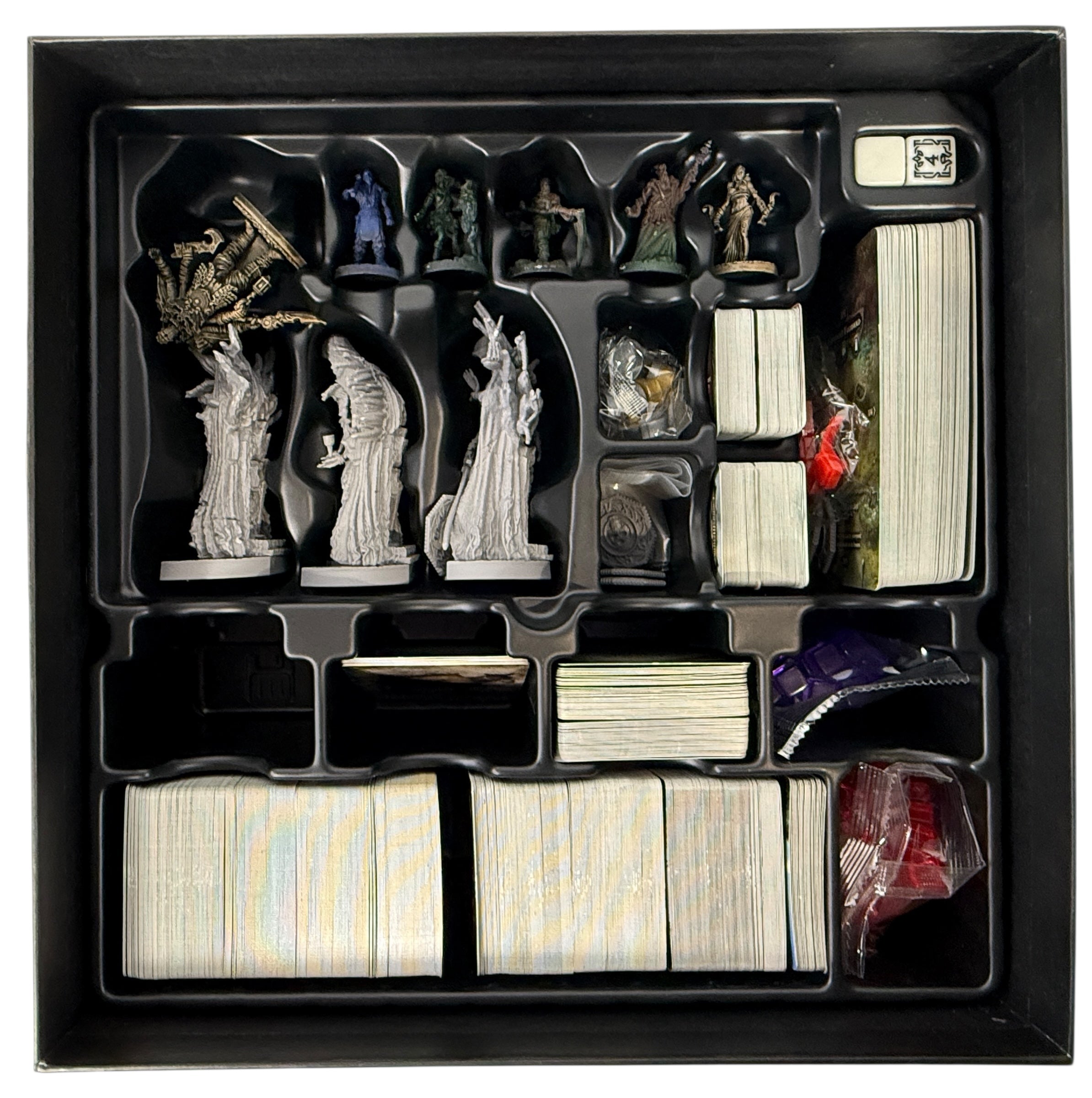 Story-rich fantasy board game Tainted Grail The Fall of Avalon. Complete core set with minis, cards, and journal. Epic campaign adventure.