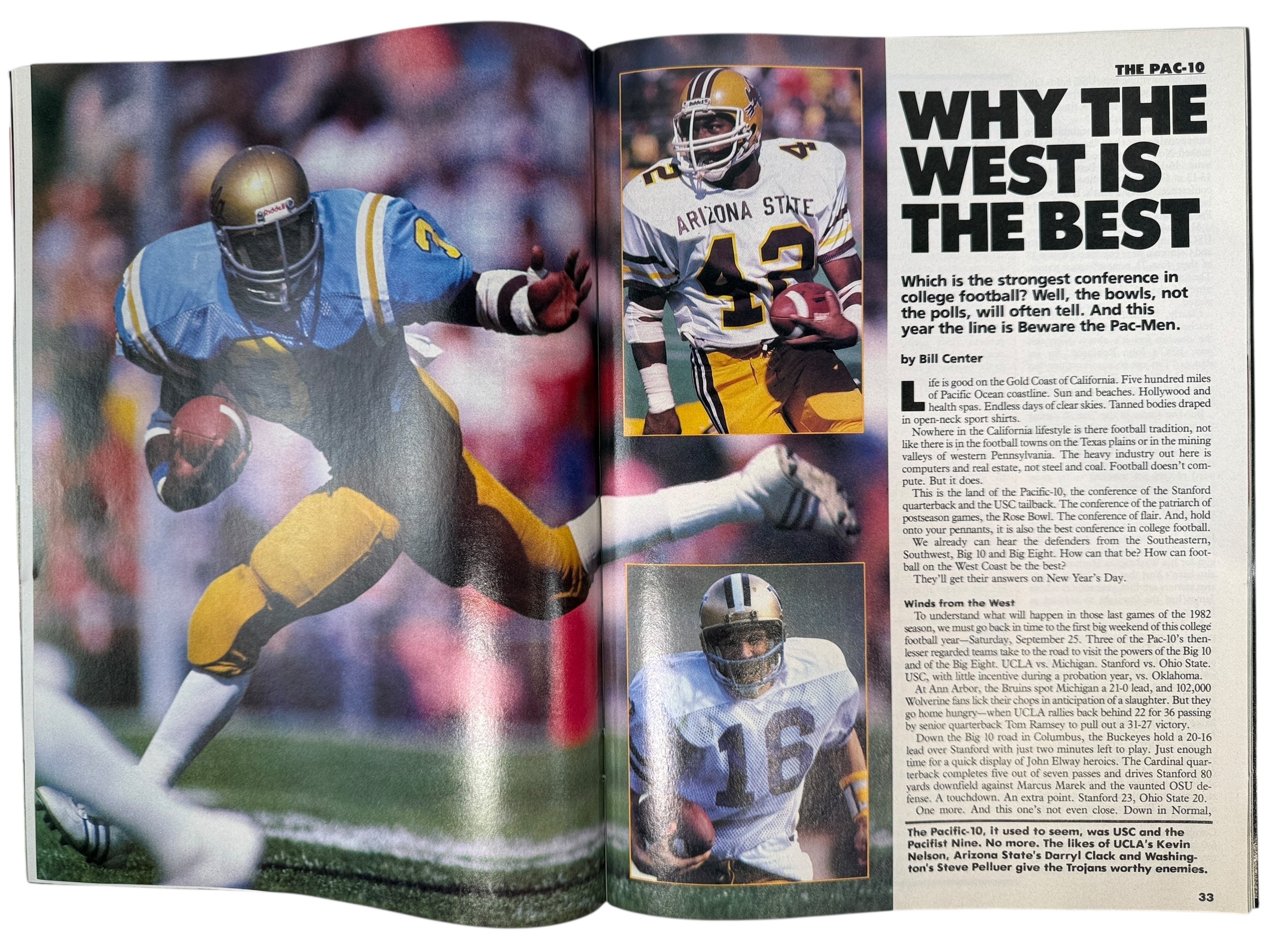1983 Sport magazine featuring Herschel Walker, Kareem Abdul-Jabbar, Steve Garvey, Chrissie Evert and Sugar Ray Leonard. USFL and boxing era collectible.