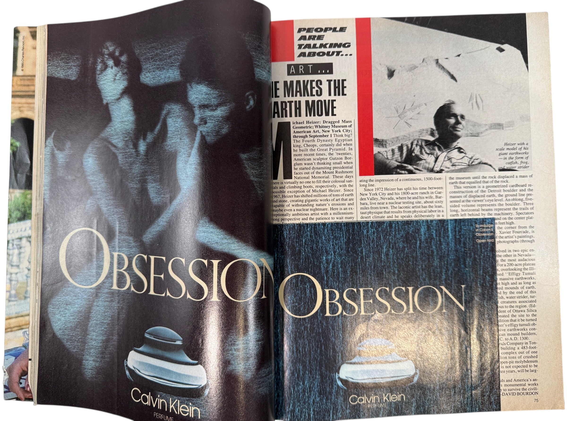 Vintage Vogue August 1985 featuring Alexa Singer with Avedon and Elgort photography, Joanna Pacula editorial, iconic 80s fashion, beauty, and Calvin Klein ads