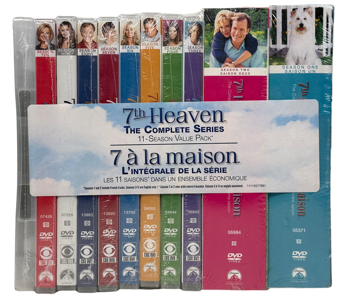 Sealed 7th Heaven Complete Series DVD Set 11 Seasons., Canadian - Bilingual