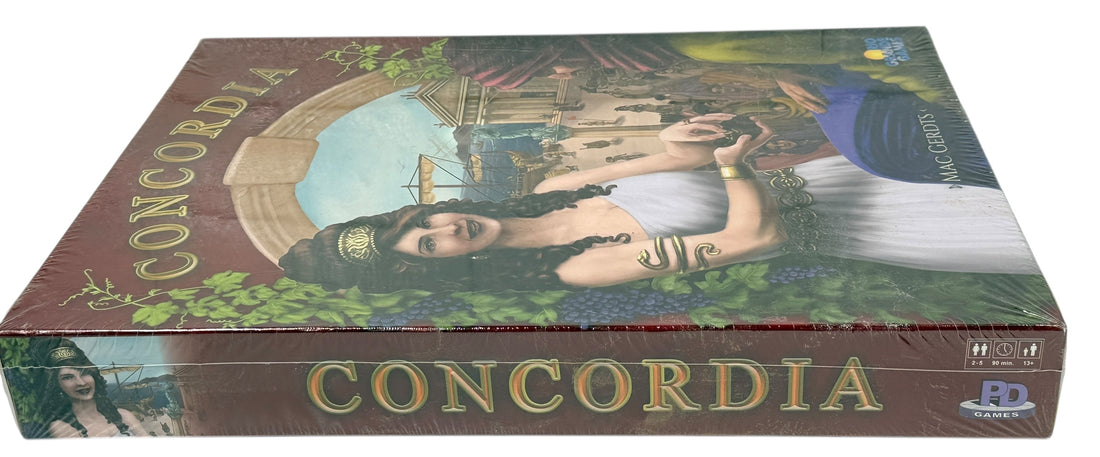 Concordia board game sealed Rio Grande Mac Gerdts. Strategy euro classic with high hobby demand. Brand new, sealed, complete. Ships from Montreal, Canada.