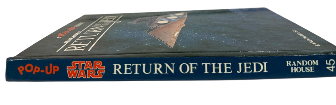 Vintage 1983 Star Wars Return of the Jedi pop-up book by Random House with working pop-ups. Clean, complete Lucasfilm collectible for fans and nostalgia readers