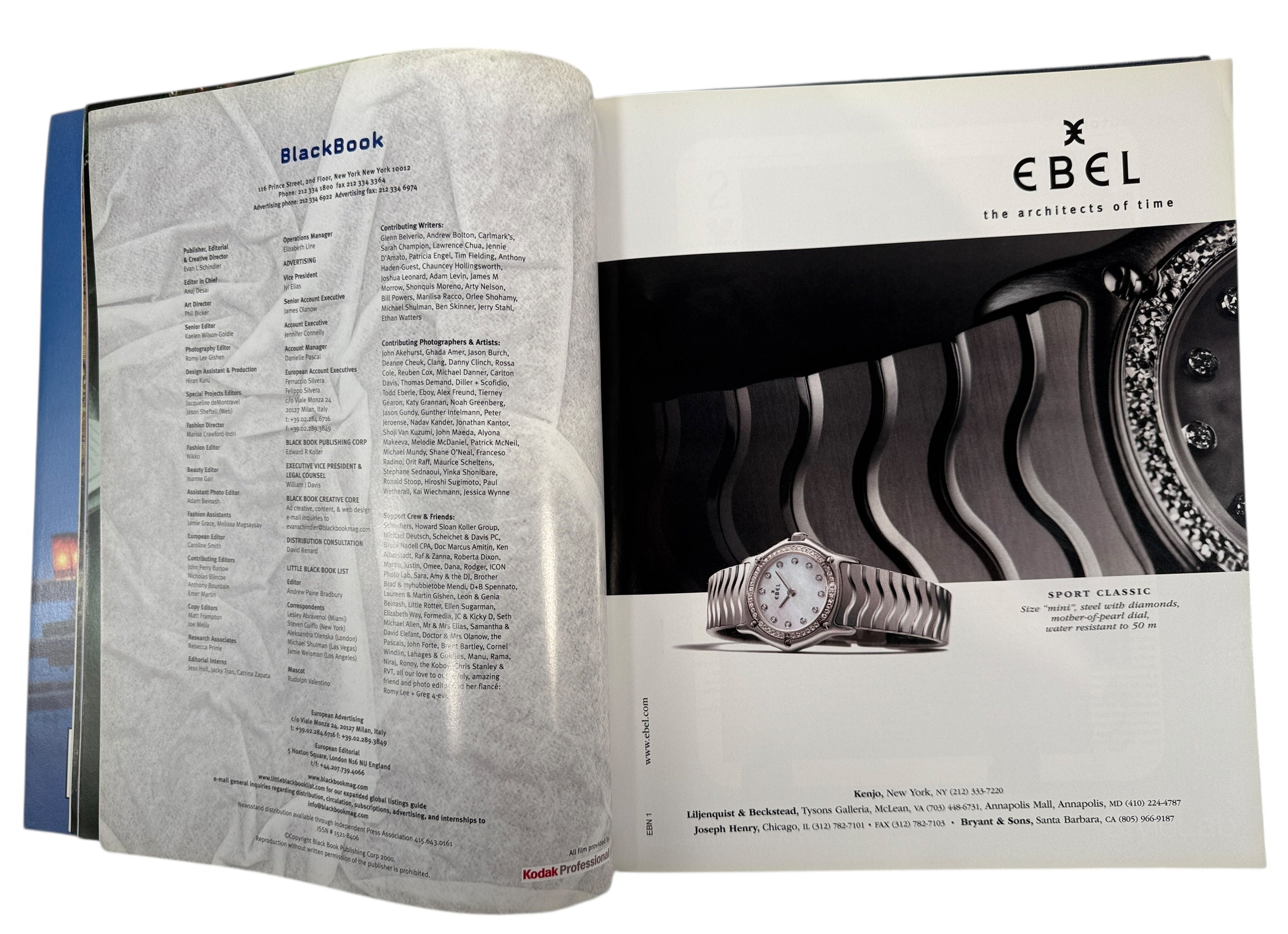 BlackBook Winter Issue 2000-01