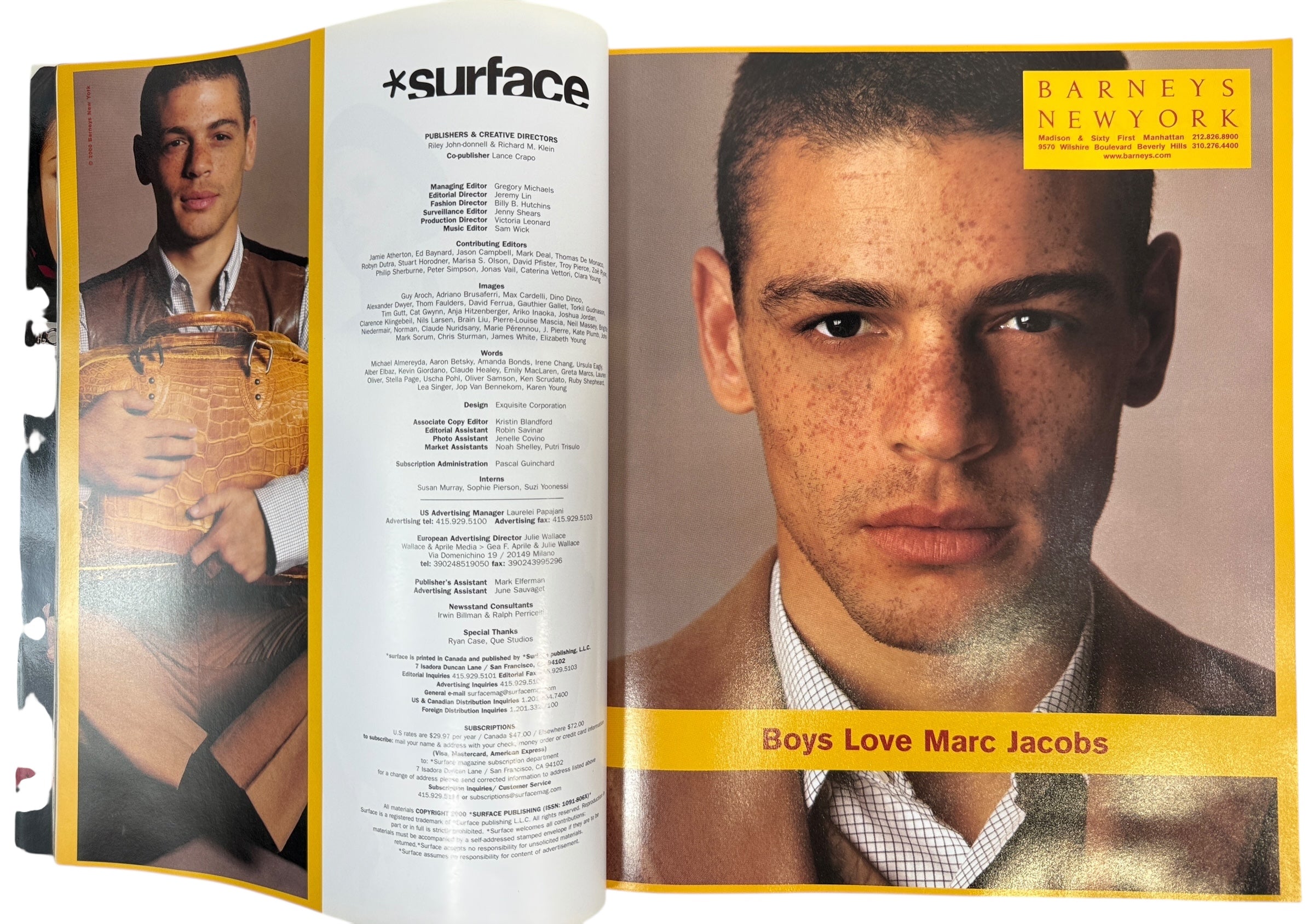 Surface Magazine Fall 2000, Issue 25