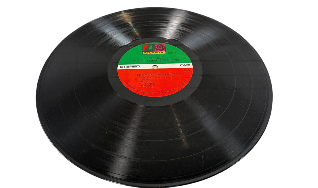 Live 1972 Ann Arbor Jazz Festival LP by the Art Ensemble of Chicago. 1973 Atlantic first pressing. Iconic free jazz performance and collector’s favorite.