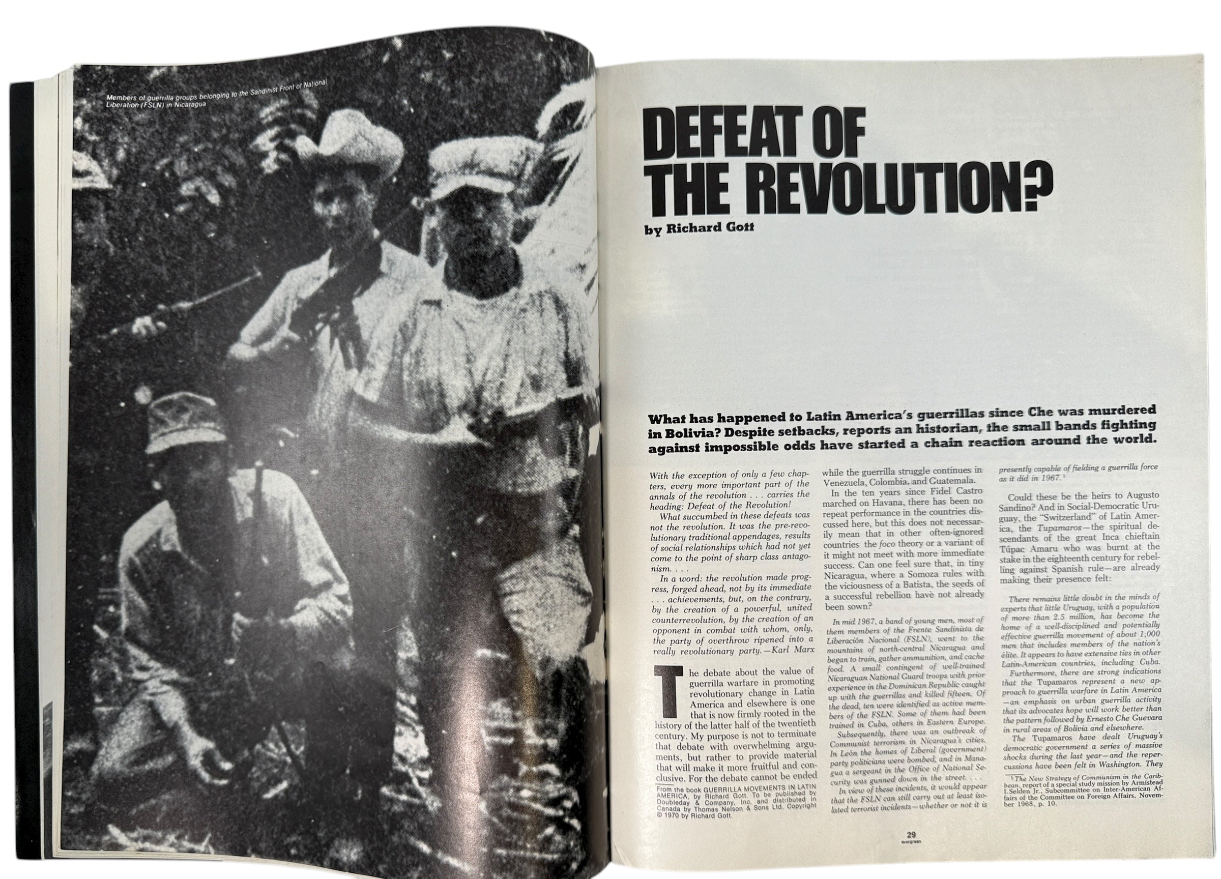 Evergreen Review No. 87, Feb 1971 – Lane Pederson cover with works by Amiri Baraka, Mike Royko &amp; others. Classic avant-garde literary magazine.