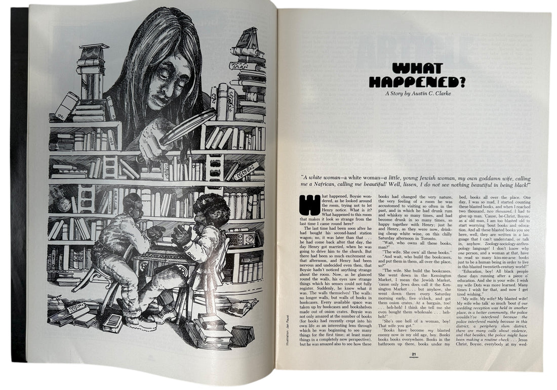 Evergreen Review December 1970 Issue #85 featuring Henry Miller, Eugène Ionesco &amp; Austin C. Clarke with a striking George Adams cover photo