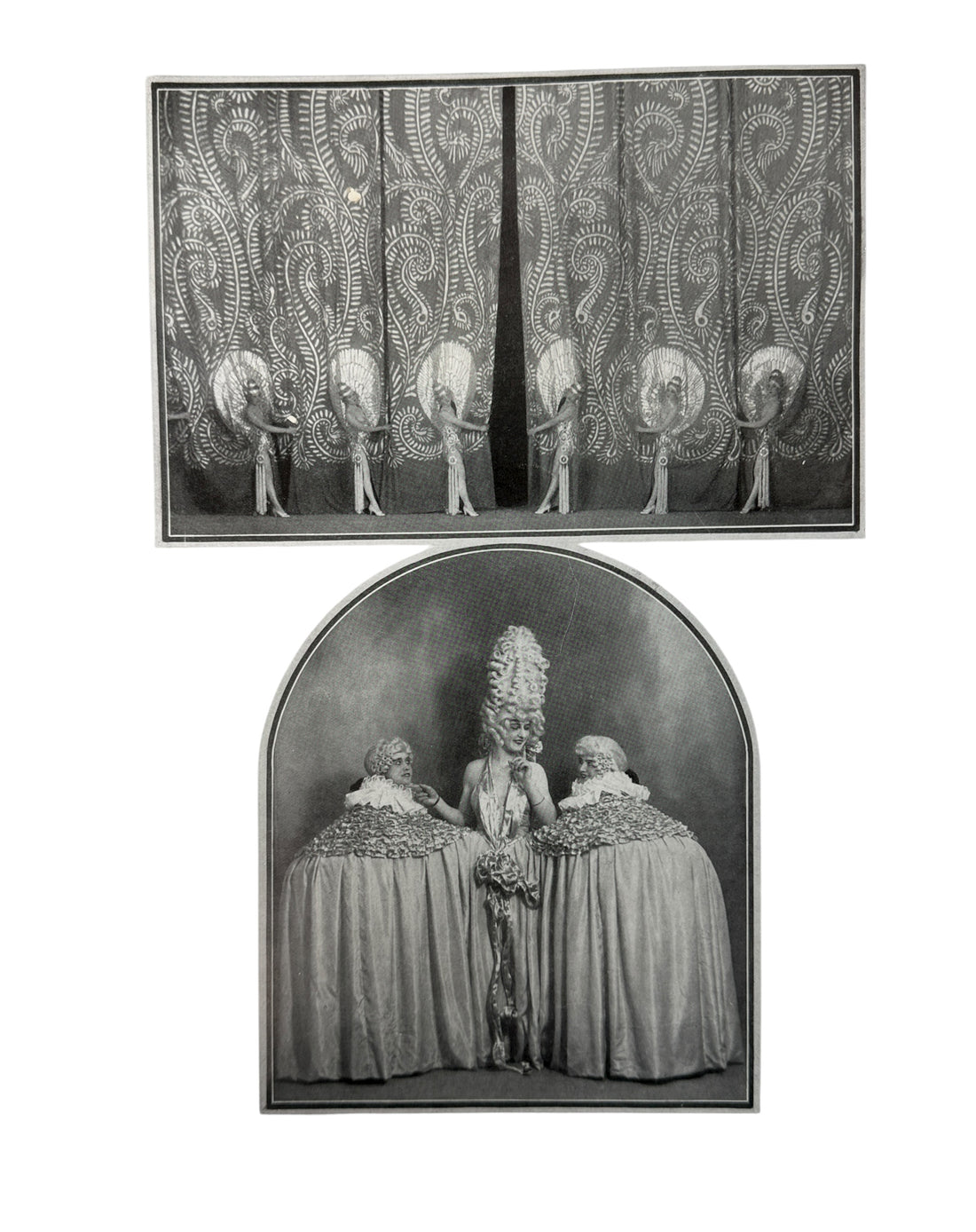 Vintage 1923 Folies-Bergère souvenir album by Paris Art Éditions. Rare Art Deco photos of Paris Music Hall dancers by Waléry.