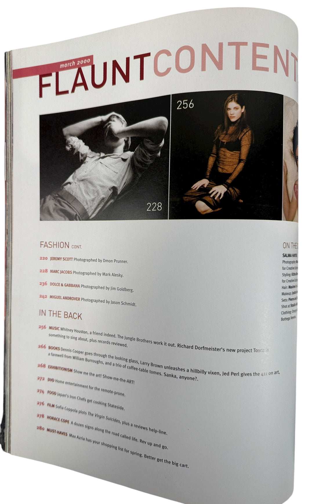 Flaunt Magazine March 2000 – Spring Fashion Issue 12