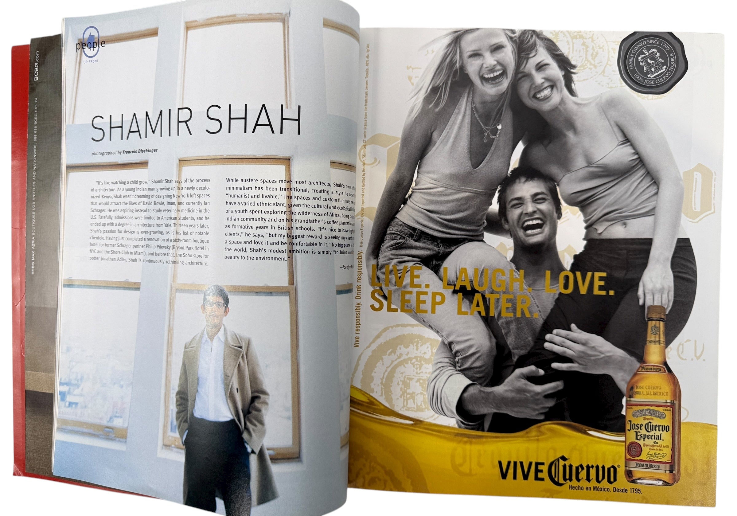 Flaunt Magazine February 2001 Issue 21 Kiss Me cover. Features Kerr Smith, Marcia Gay Harden, Flaming Lips, Andrew Keegan. Good+ collectibles.