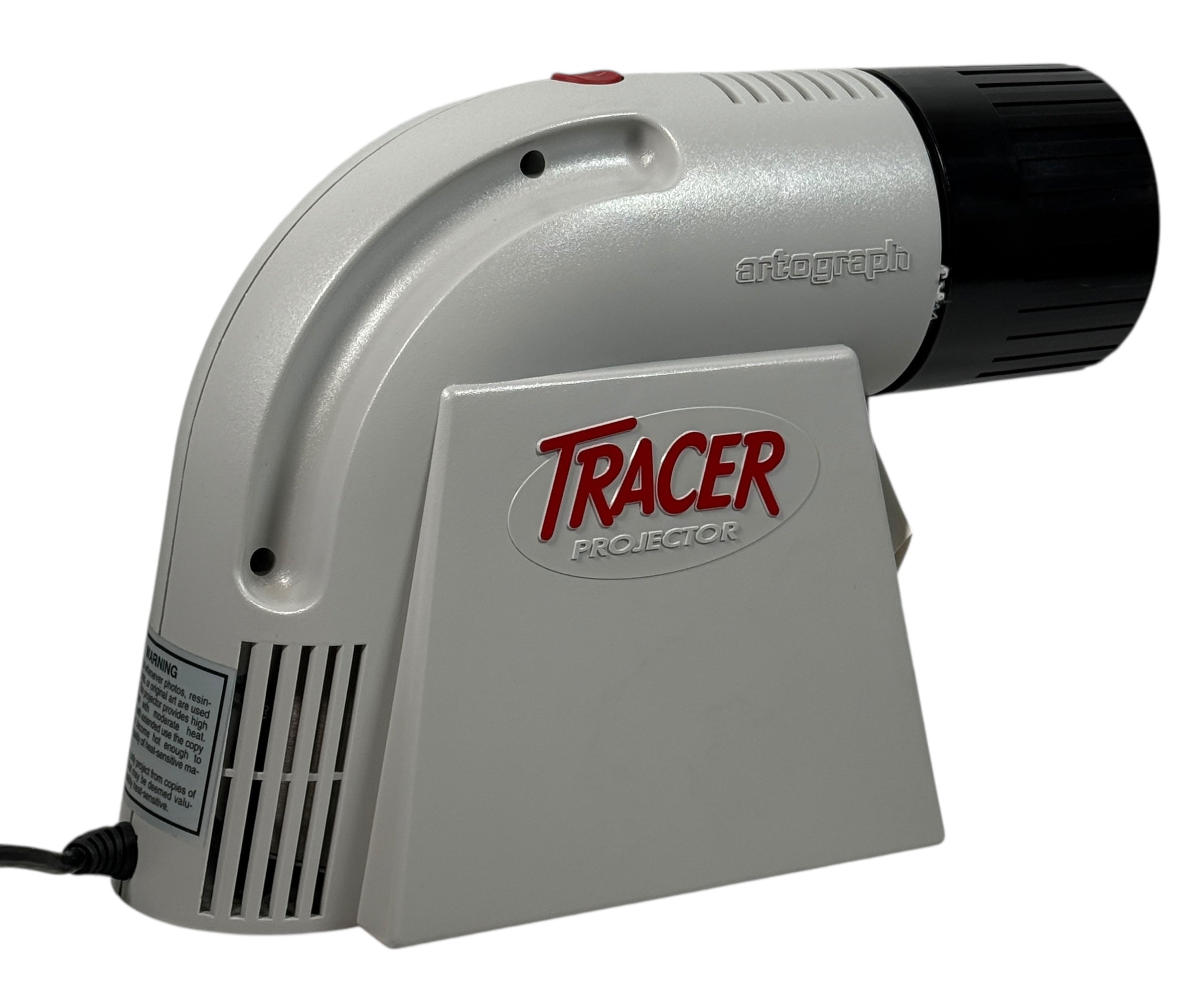 Vintage Artograph Tracer art projector with original box. Classic image drawing enlarger for tracing artwork, patterns, and designs. Made in USA.