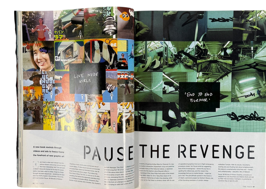 Original The Face magazine April 2000 featuring Richard Ashcroft. Iconic Britpop-era UK fashion and music culture issue, printed in the UK.
