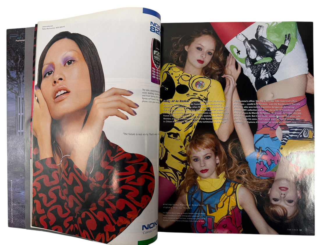 The Face January 2001 featuring Destiny’s Child. Iconic Y2K British style magazine with music, fashion, and pop culture highlights. Complete issue.