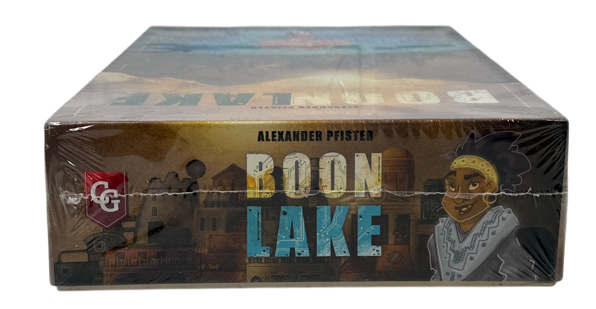 Factory sealed Boonlake strategy board game by Alexander Pfister, Capstone Games. Heavy Euro engine-builder with dual-layer boards and 165 cards.