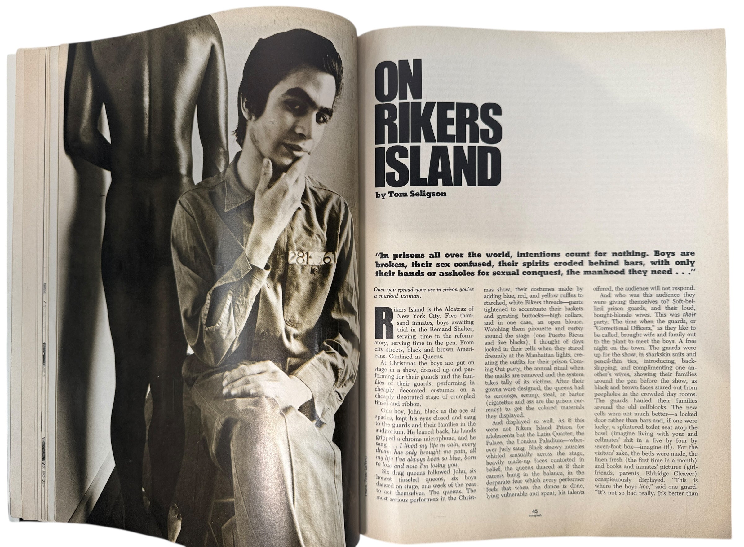 Evergreen Review April 1970 featuring Mister Freedom cover. Radical literature and counterculture film issue in VG condition. Collectible 1970 Evergreen magazine.