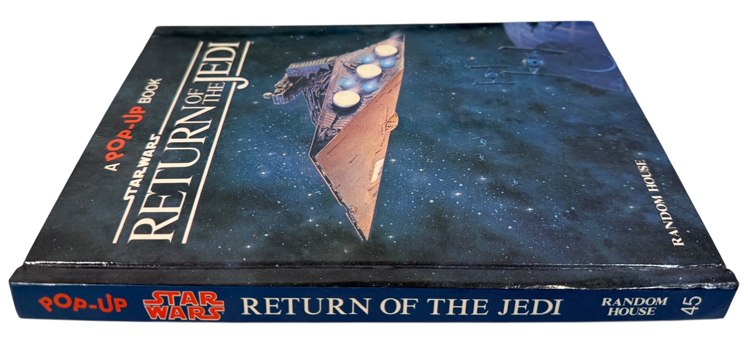 Vintage 1983 Star Wars Return of the Jedi pop-up book by Random House with working pop-ups. Clean, complete Lucasfilm collectible for fans and nostalgia readers