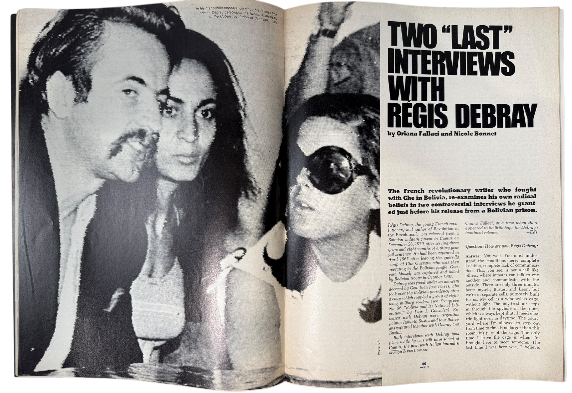 Evergreen Review No. 88 (Apr 1971) – Grove Press counterculture issue with bold cover; vintage literary and art collectible from 1970s avant-garde.