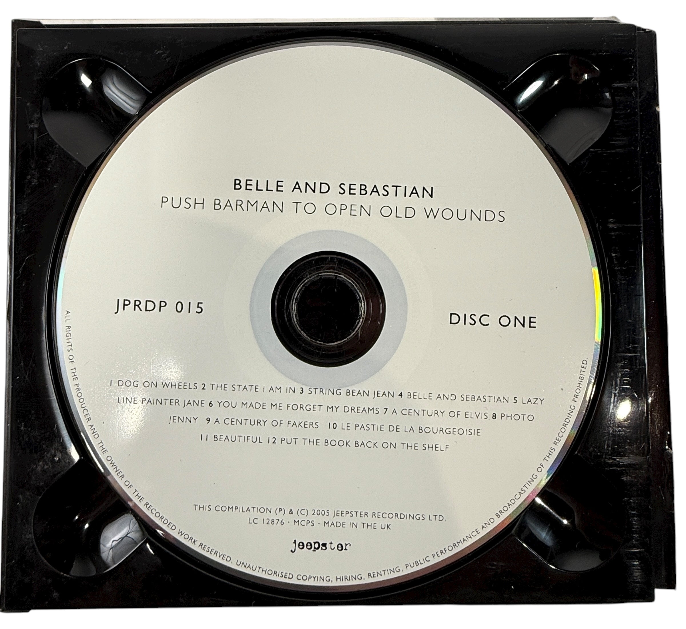 Belle & Sebastian Push Barman to Open Old Wounds 2CD Digibook
