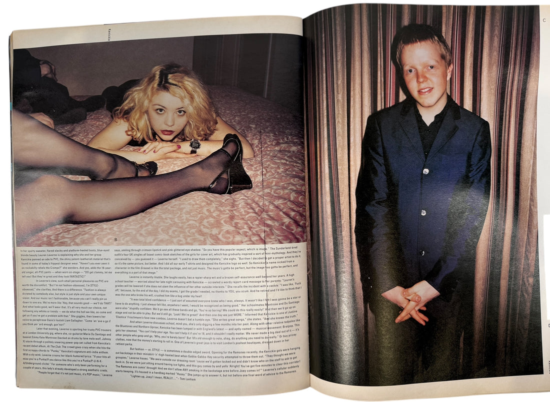 Ray Gun Issue 44 from March 1997 featuring David Bowie. Iconic 1990s music and design magazine with Ballard and Cronenberg. Vintage original.