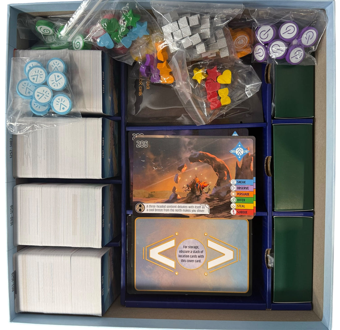 Open-world cooperative board game by Jamey Stegmaier. Complete numbered edition with all components. Epic exploration for 1–6 players.
