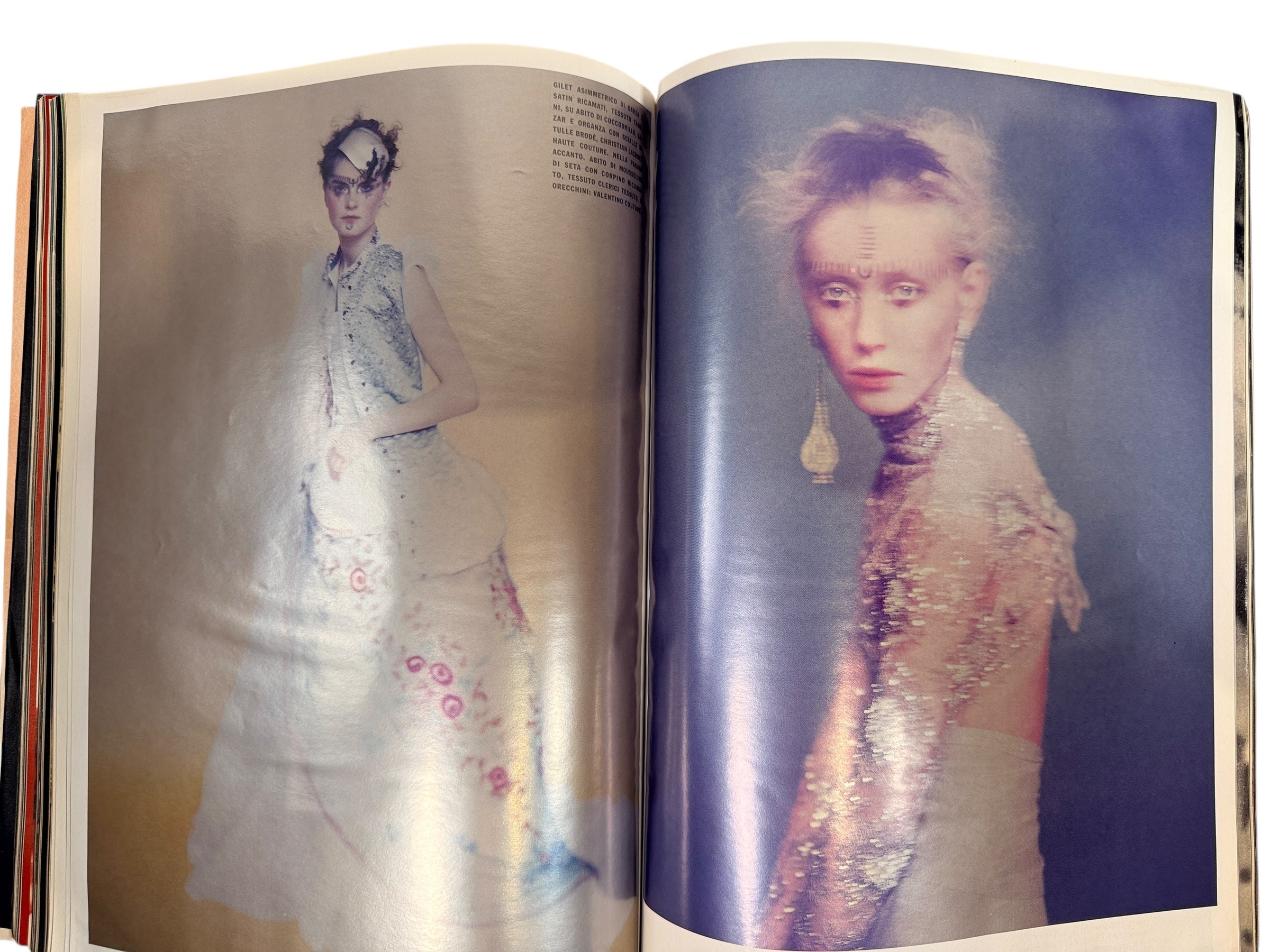 Vogue Italia, Unique March 2001, Magnificent Excess, Steven Meisel