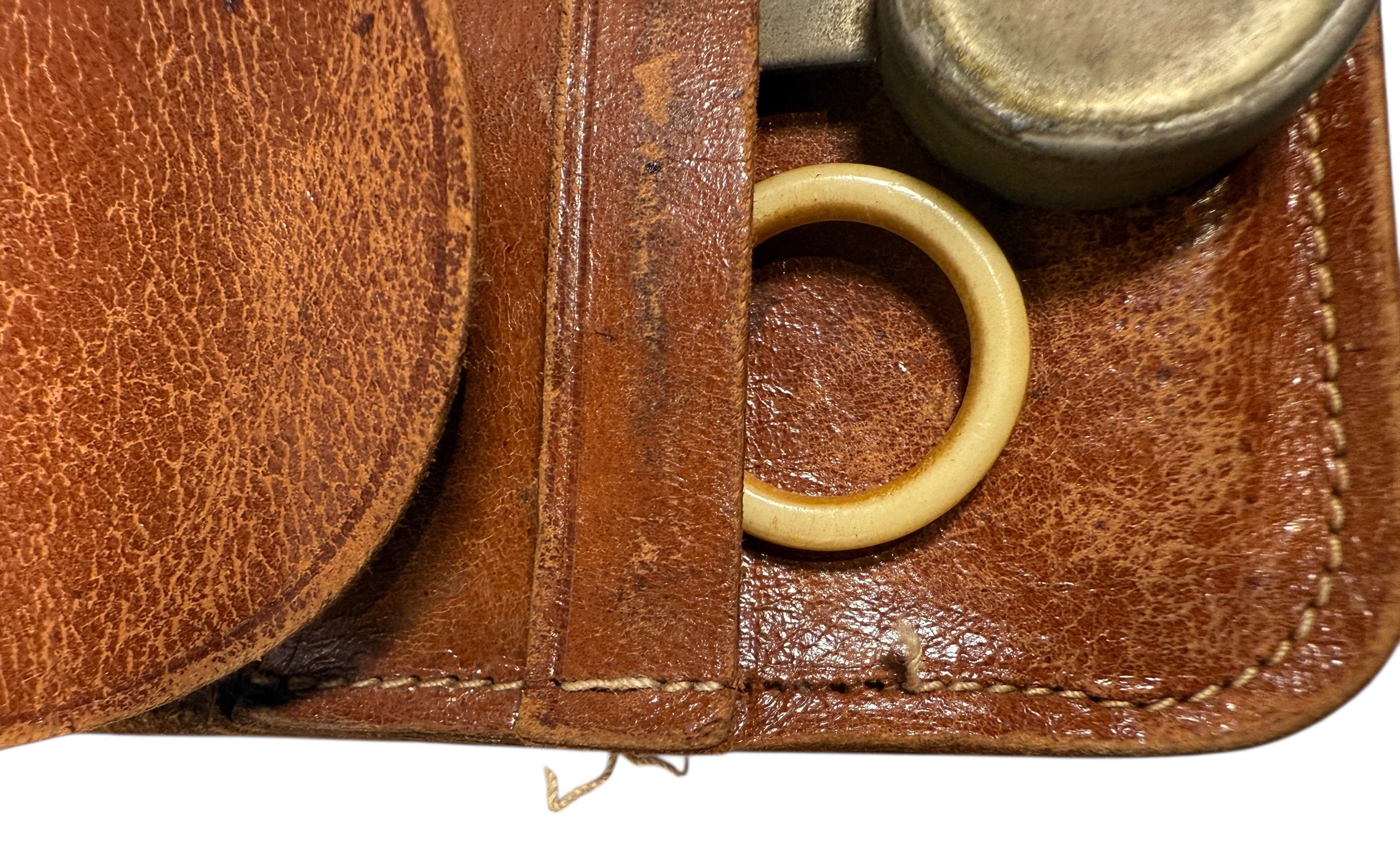 WWII-Era U.S. Postal Rate Card & Handheld Letter Scale – Metal with Original Chart