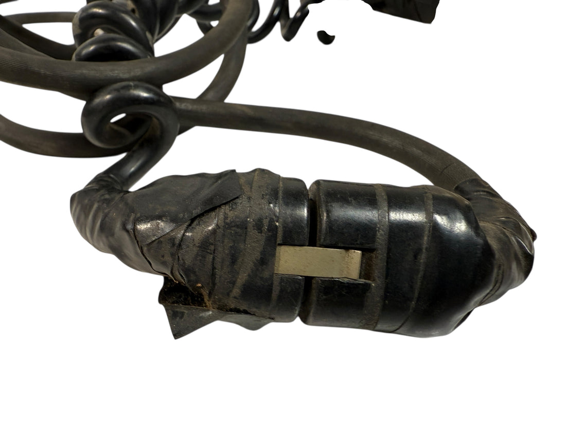 Vintage 1961 Western Electric 1013A lineman’s test phone handset – black Bakelite rotary dial Bell System tool, USA telecom collectible, retro industrial décor.