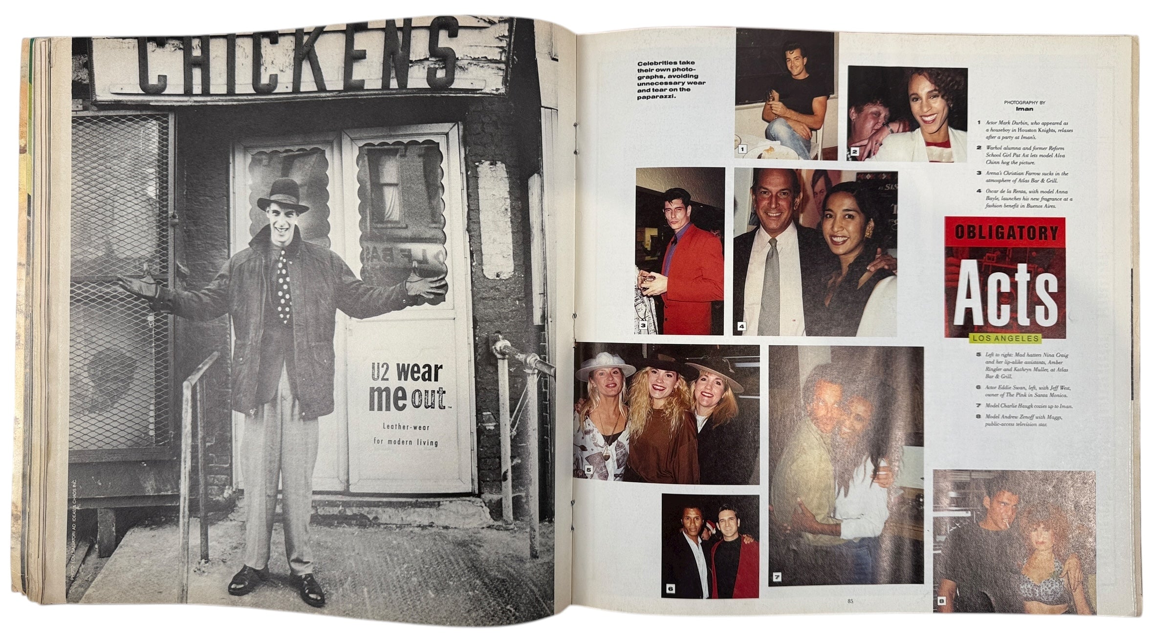 Egg Magazine March 1990 Premiere Issue “On Golden Calves”, Rare