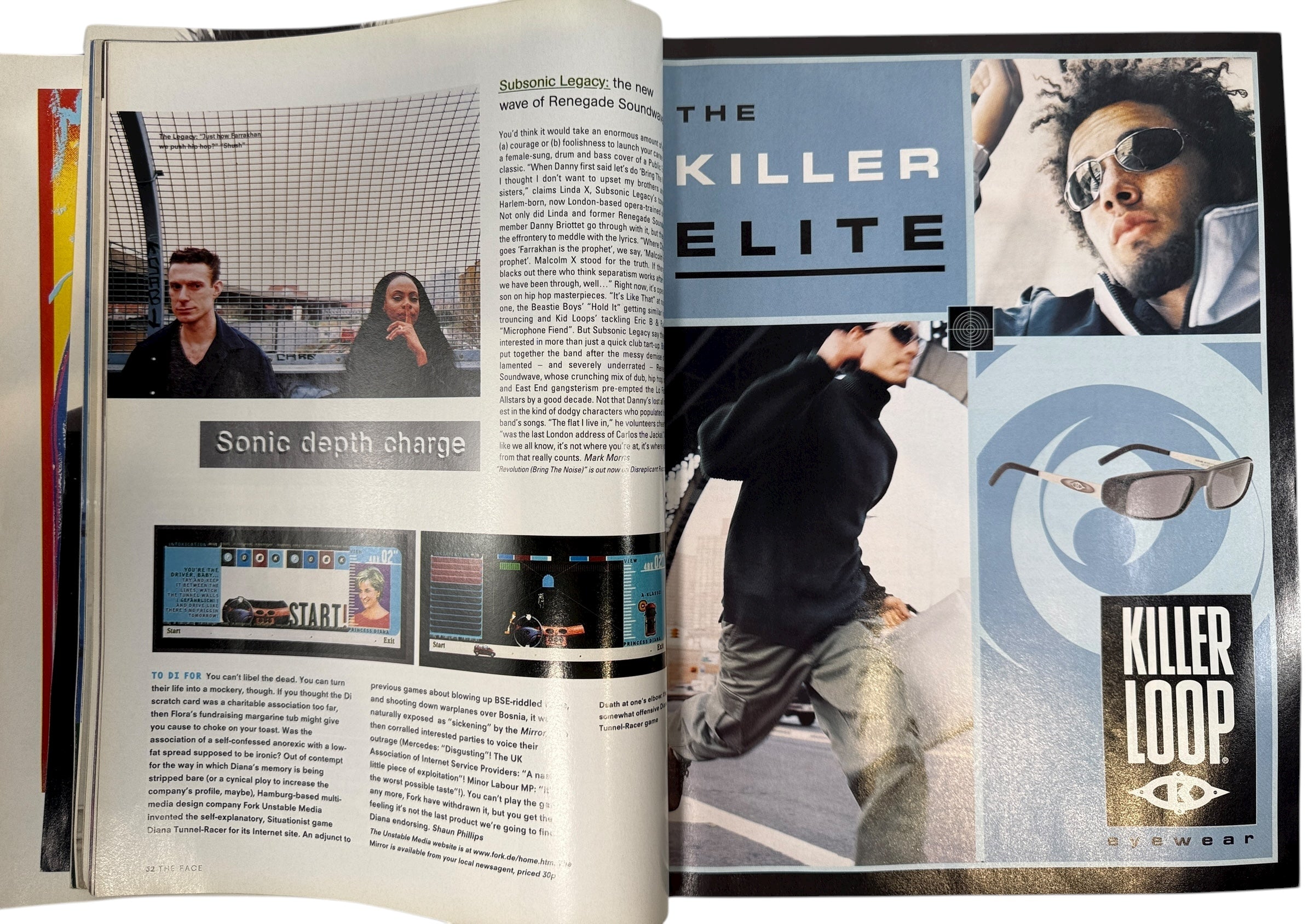 Iconic 1998 The Face issue featuring Air and “Paris Is Burning” 20-page special. A landmark in 90s French electronic and UK style culture