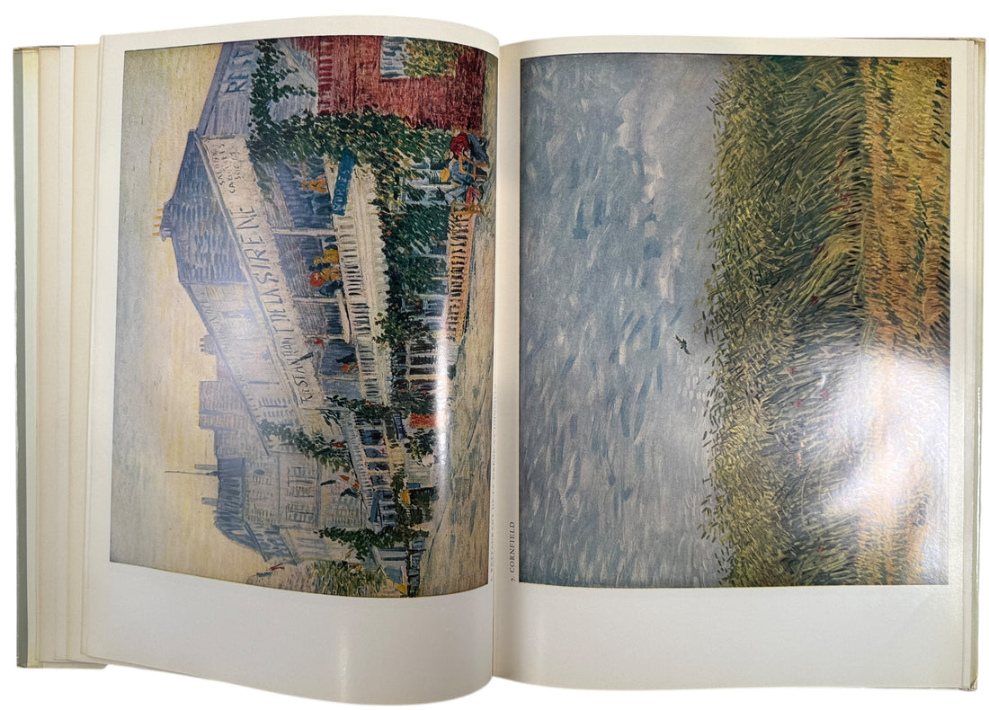 Mid-century Phaidon Van Gogh art book with 50 colour plates. Original dust jacket present with wear. Classic collector reference. Ships from Canada.