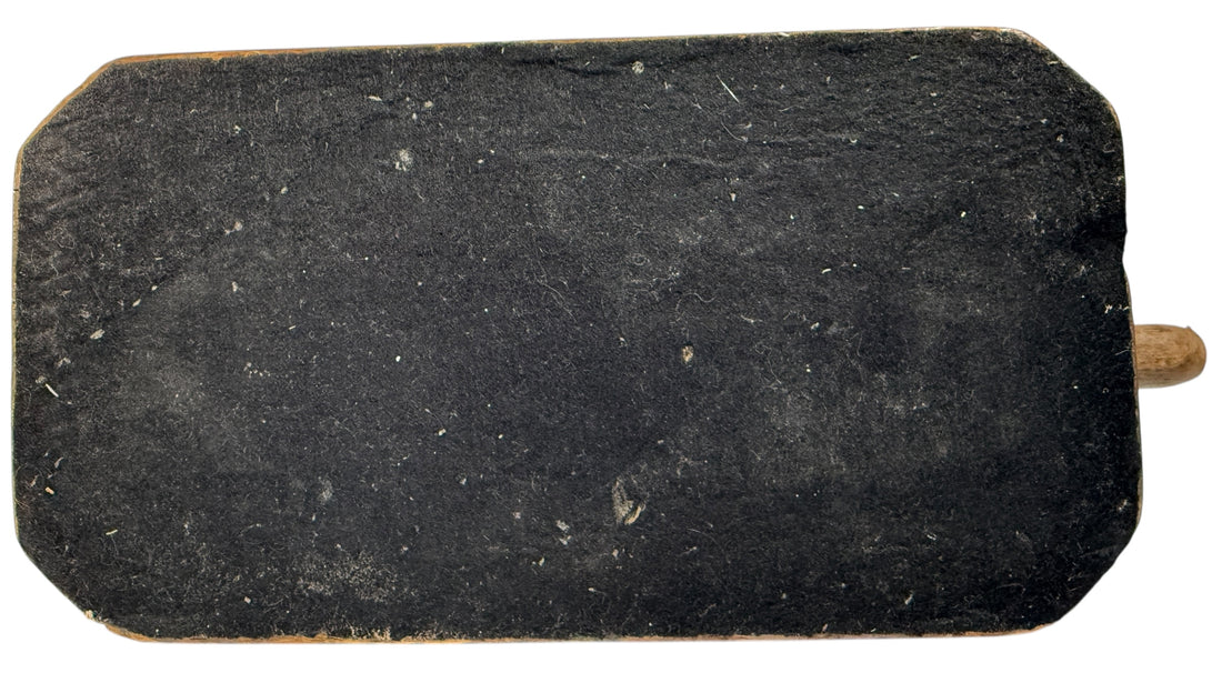 Antique Brass & Iron Fluting Iron – 19th C Hand-Crank Pleater