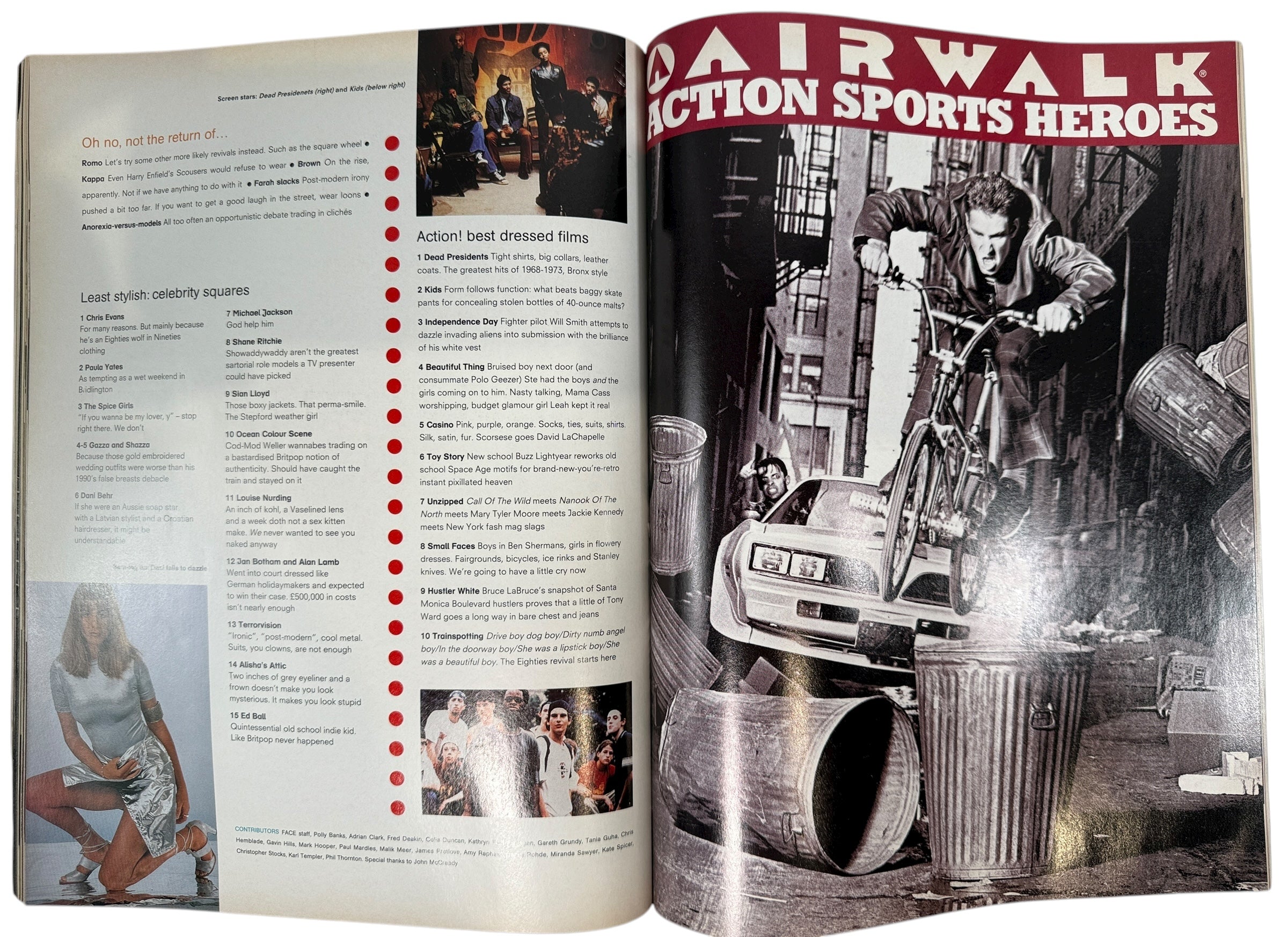 The Face Magazine,  September 1996, The Charlatans, “We Are Rock” No 96, Vol. 2