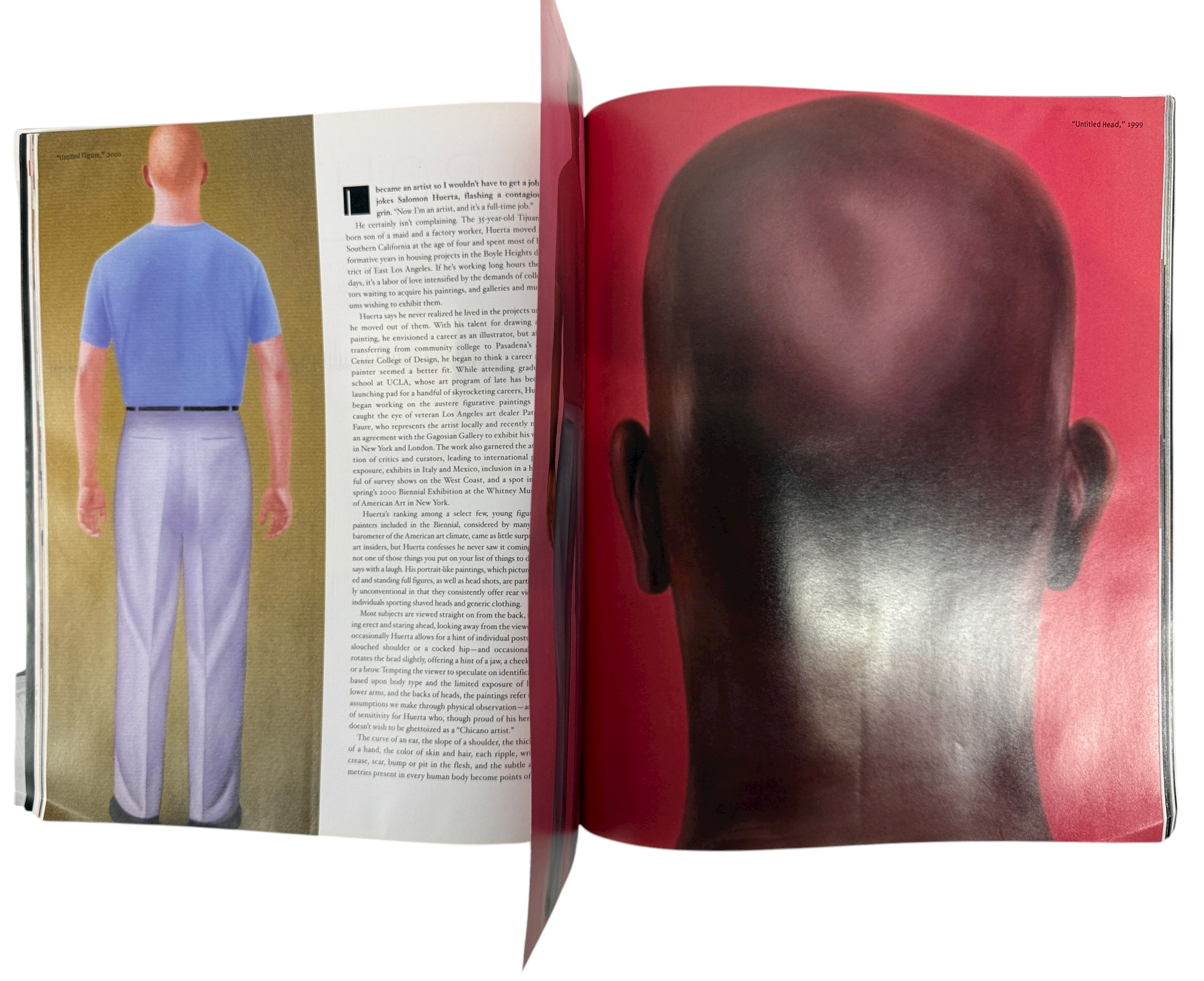 Flaunt Magazine Second Anniversary Nov 2000. Gold-foil mosaic cover, VG condition, clean pages. Rare early collector issue for fashion and design fans.