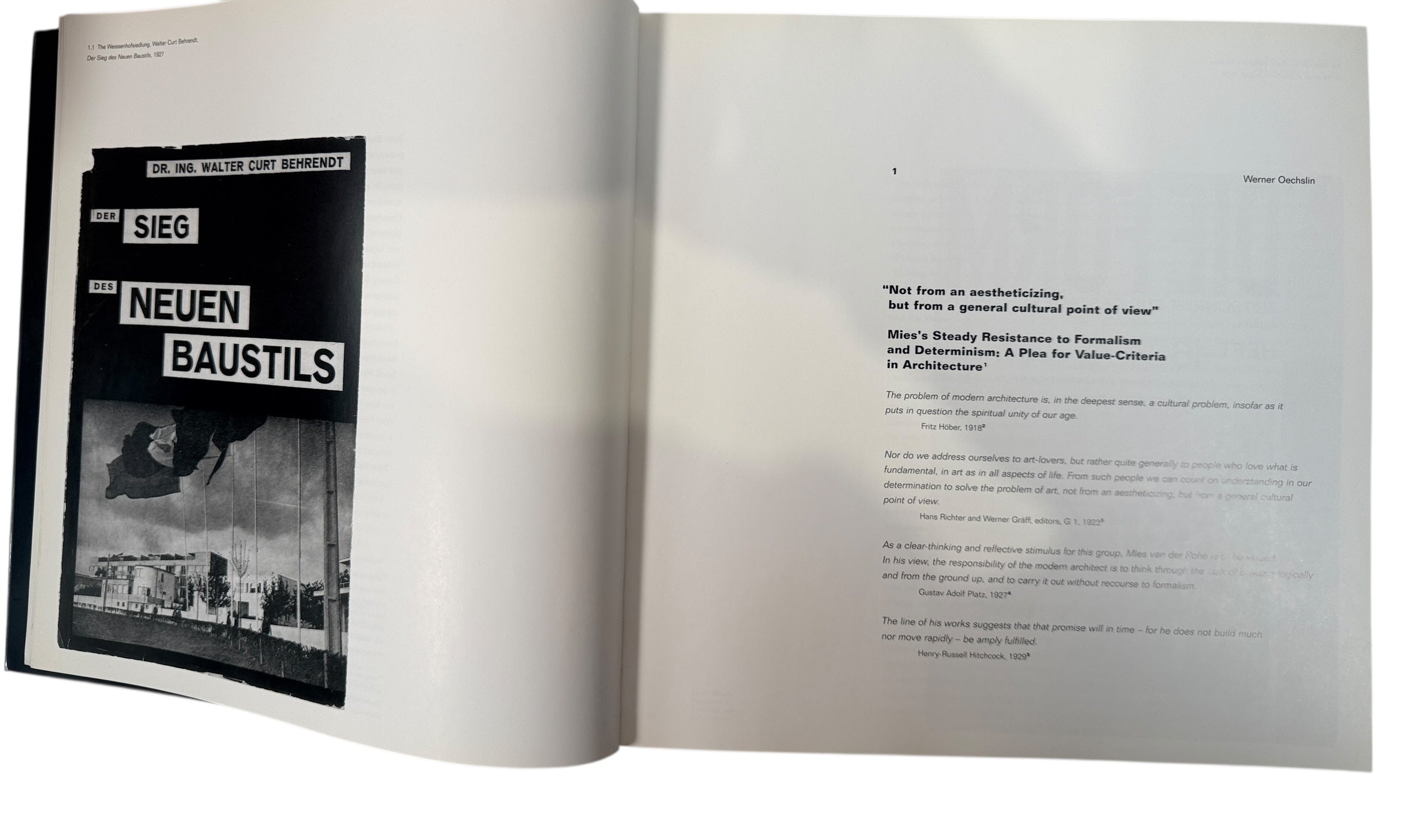 Exhibition catalog on Mies van der Rohe’s American work. Edited by Phyllis Lambert. Published by CCA &amp; Whitney. Modernist architecture monograph.