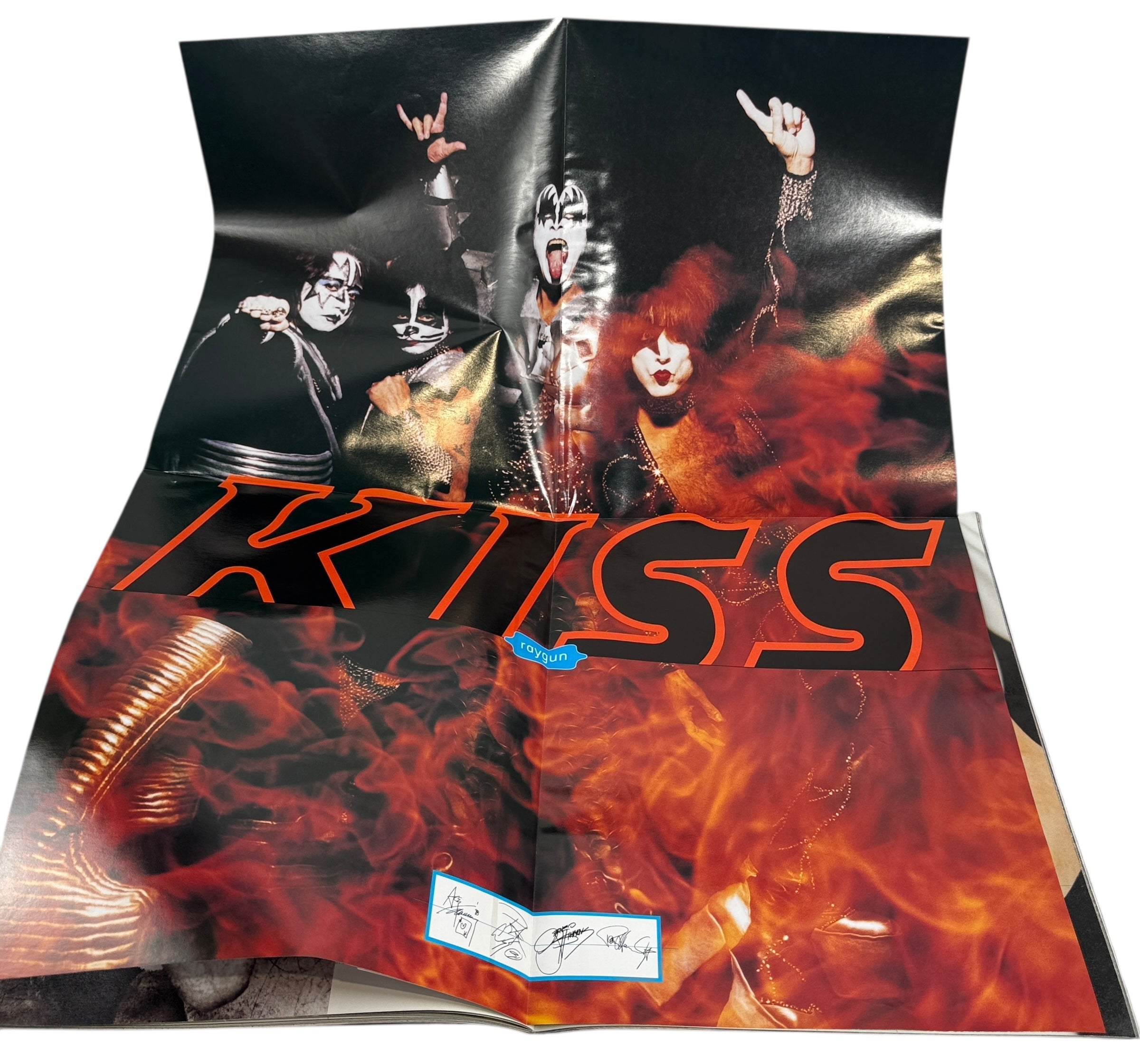 Ray Gun Magazine No.60 – KISS Cover 6th Anniversary (1998) W/ Poster