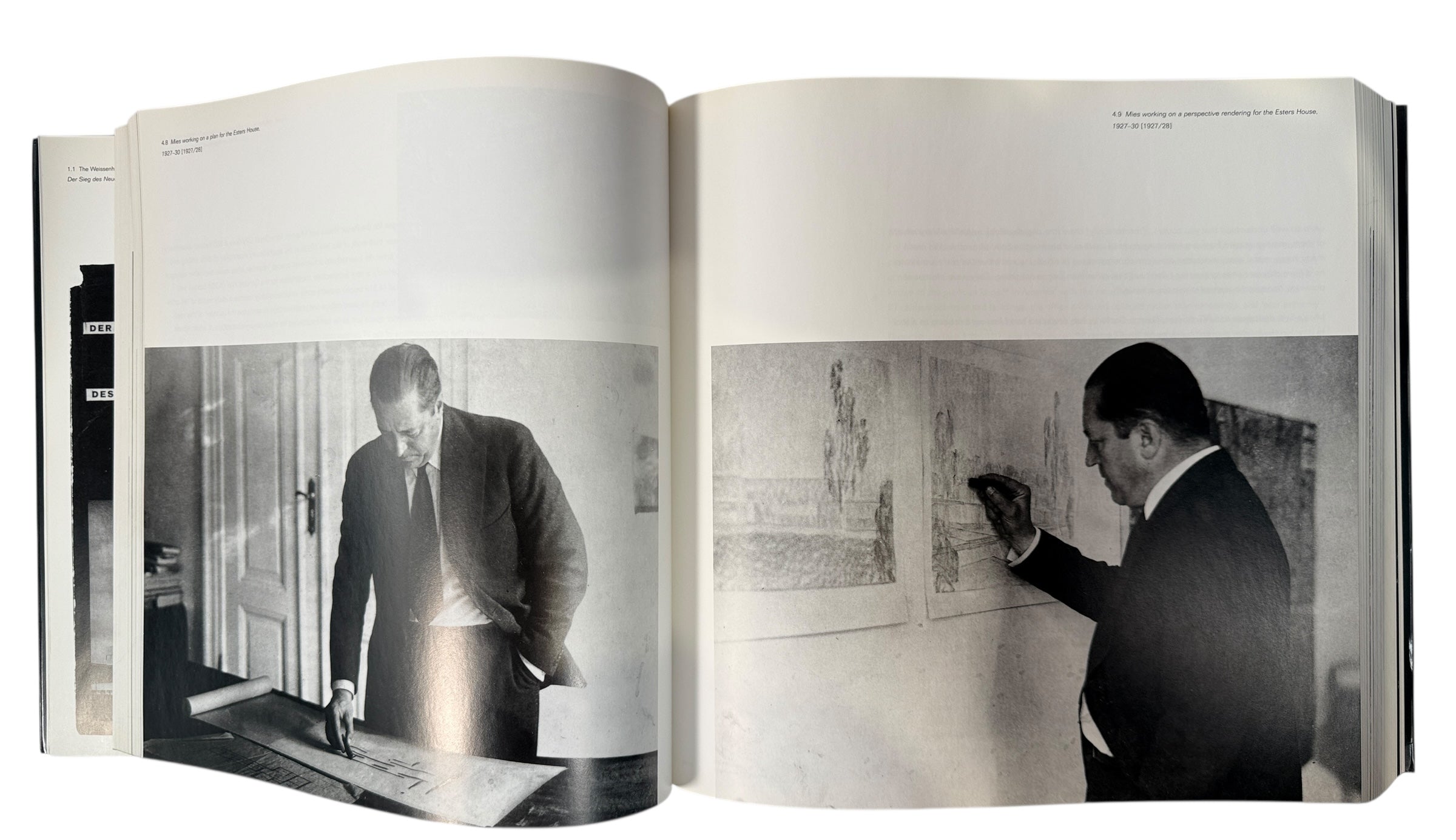 Exhibition catalog on Mies van der Rohe’s American work. Edited by Phyllis Lambert. Published by CCA &amp; Whitney. Modernist architecture monograph.