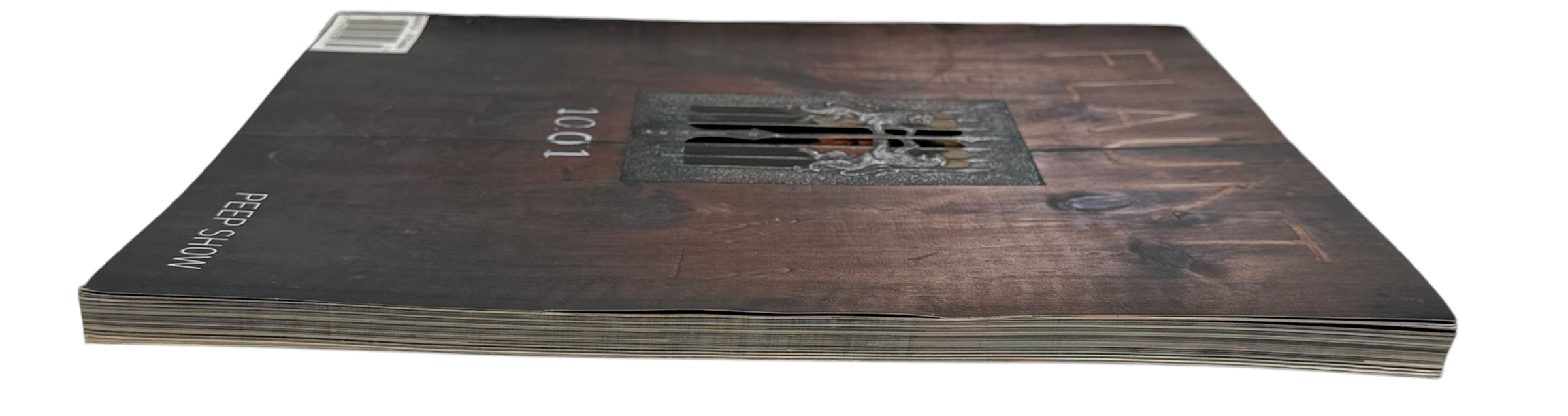 Vintage Flaunt Magazine Oct 2001 with Ben Stiller cover and Leonard Cohen feature. VG+ with original You Glow Ghoul insert. Collectible early 2000s issue.