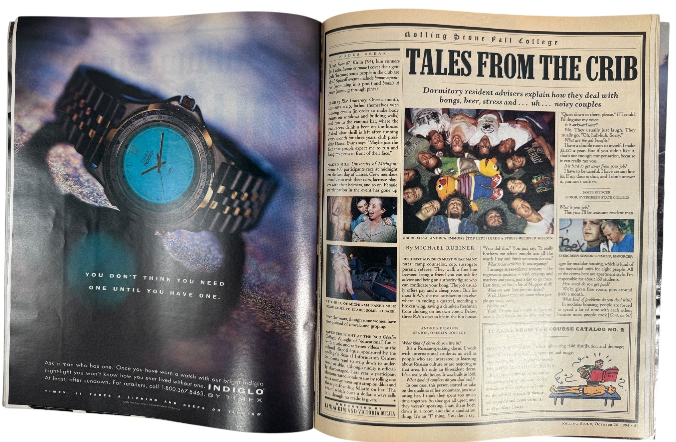 R.E.M. Rolling Stone #691 (1994) – College Special Issue