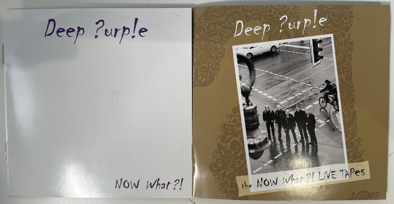 Deep Purple, et maintenant ?! Double CD Digipak en édition limitée or.